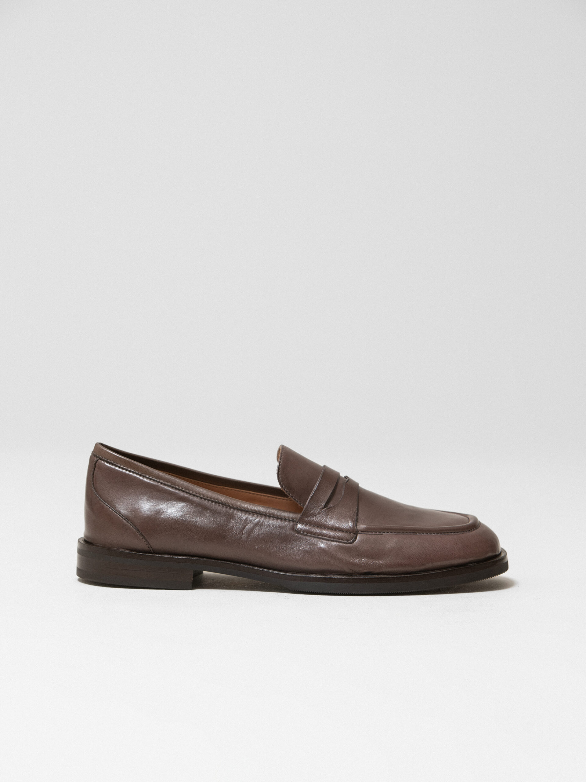 LA BOTTEGA DI LISA Loafers aus Leder Damen (GLAMOUR ELEFANTE)