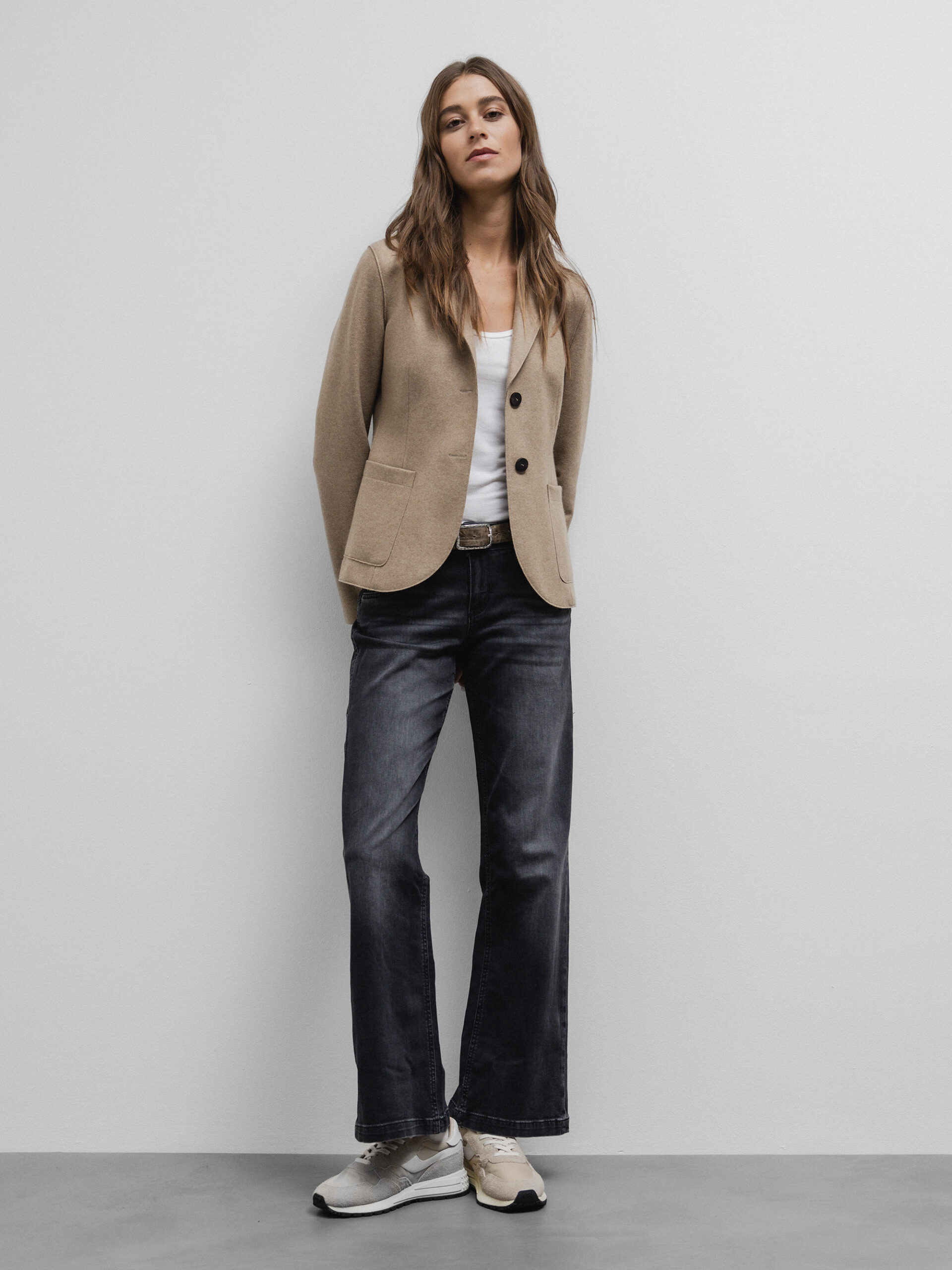 HERRLICHER Wide Leg Jeans Damen (863 BLACK USED)