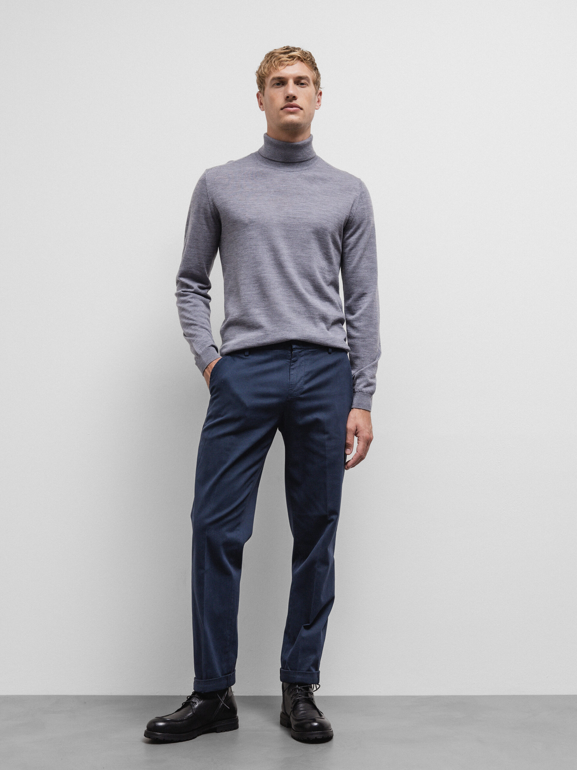 DONDUP Chinohose aus Baumwolle Herren (899 NAVY)