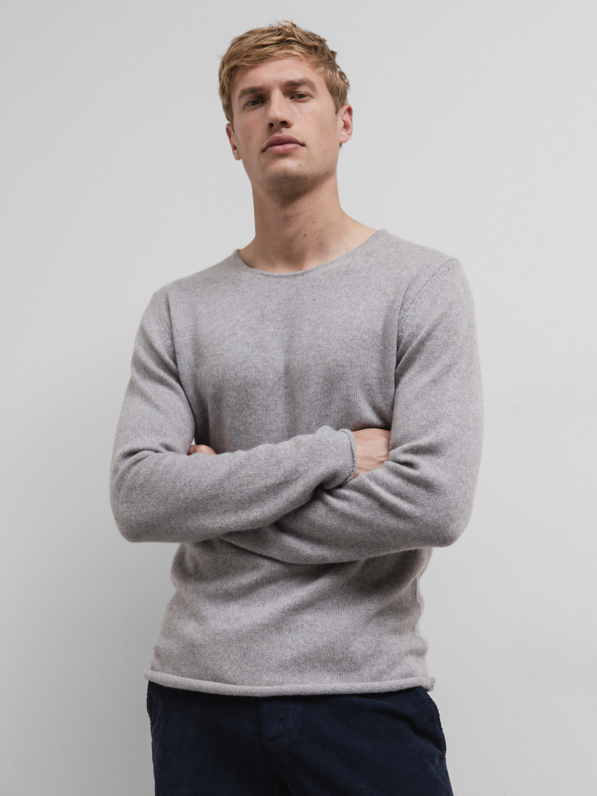 DANIELE FIESOLI Pullover aus Cashmere Herren (11 GREY)