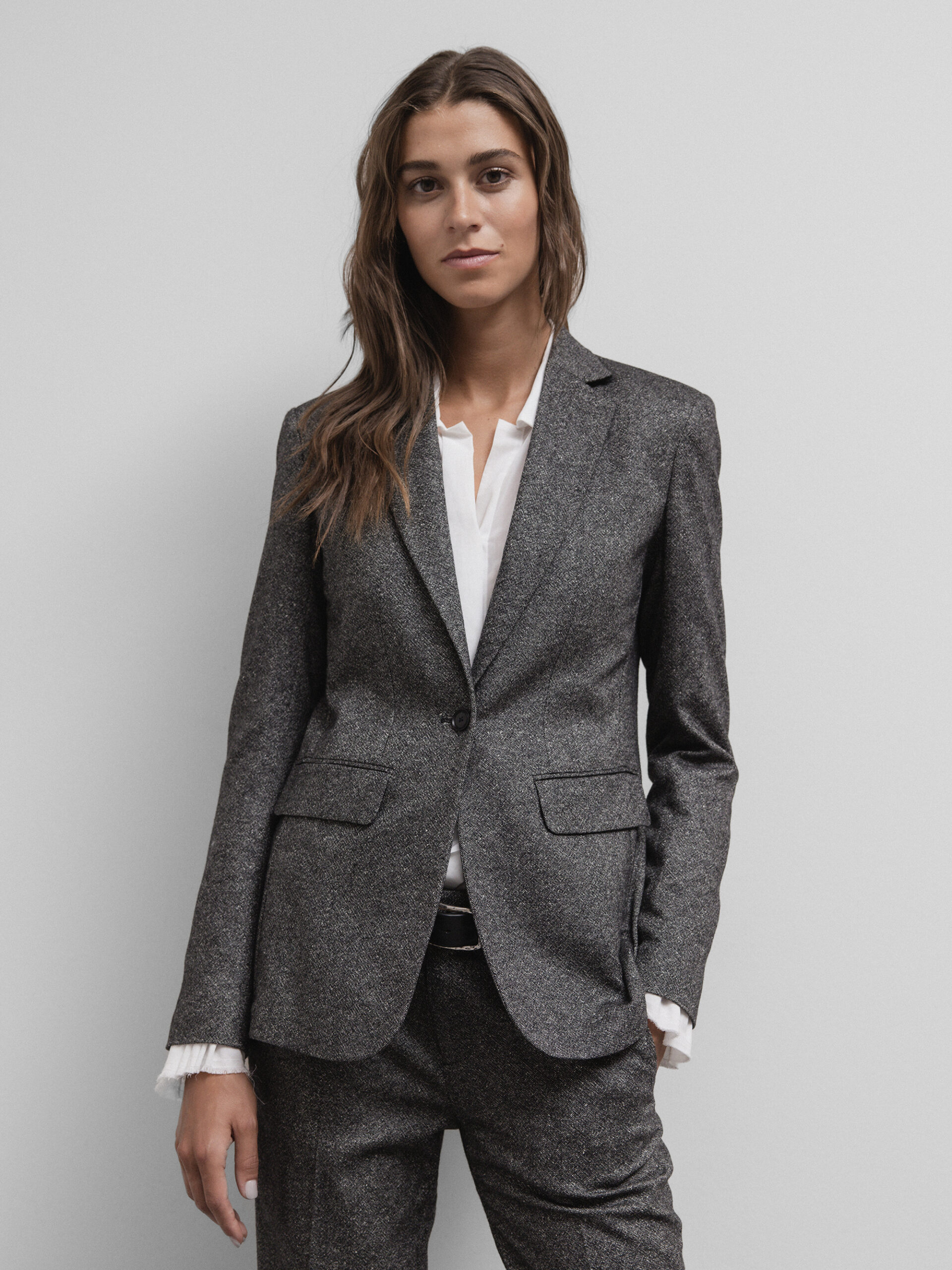 DANIELS Wollblazer Damen (SALT/PEPPER 102)
