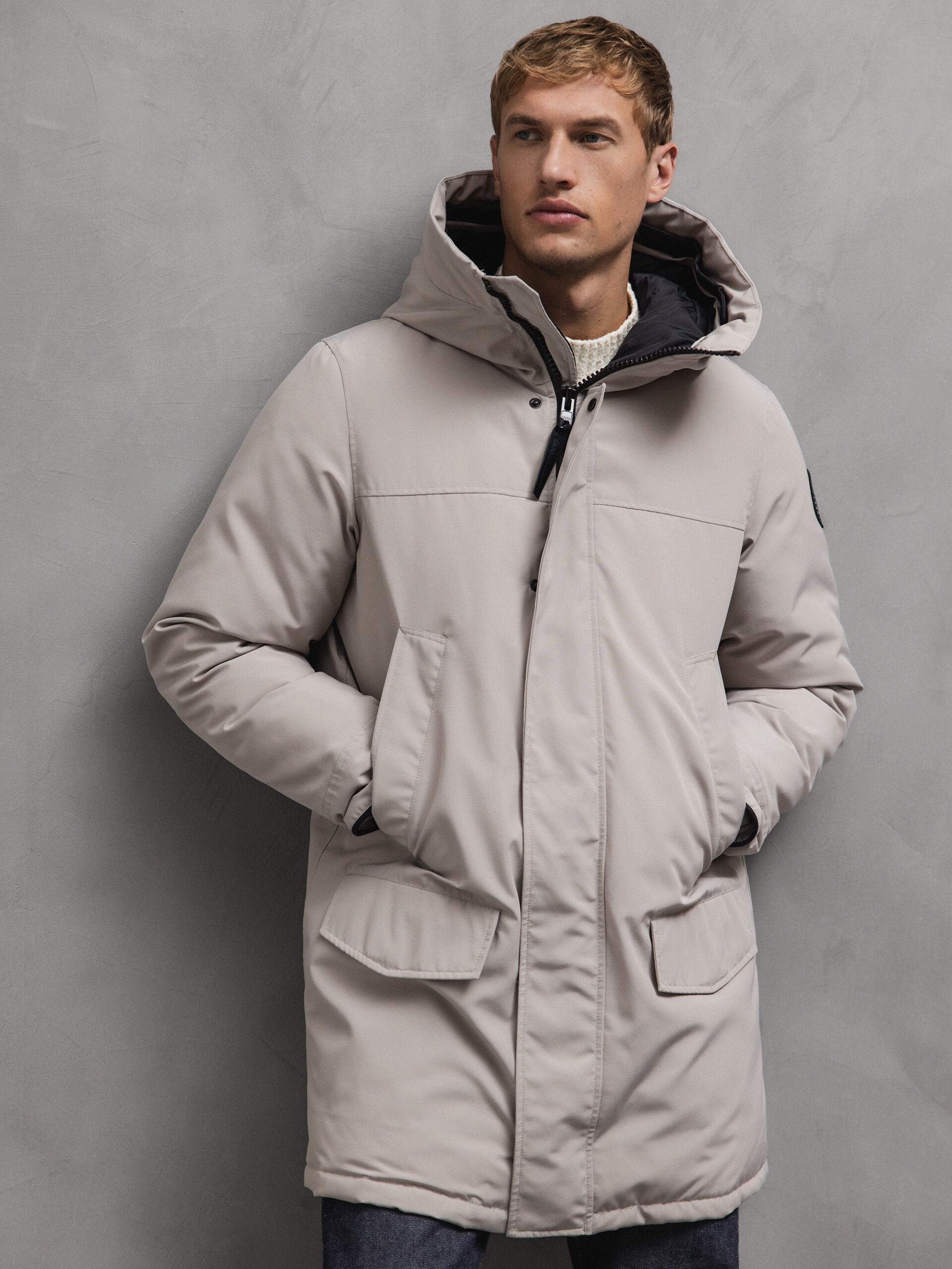 CANADA GOOSE Daunenparka Herren (9432 LIMESTONE)