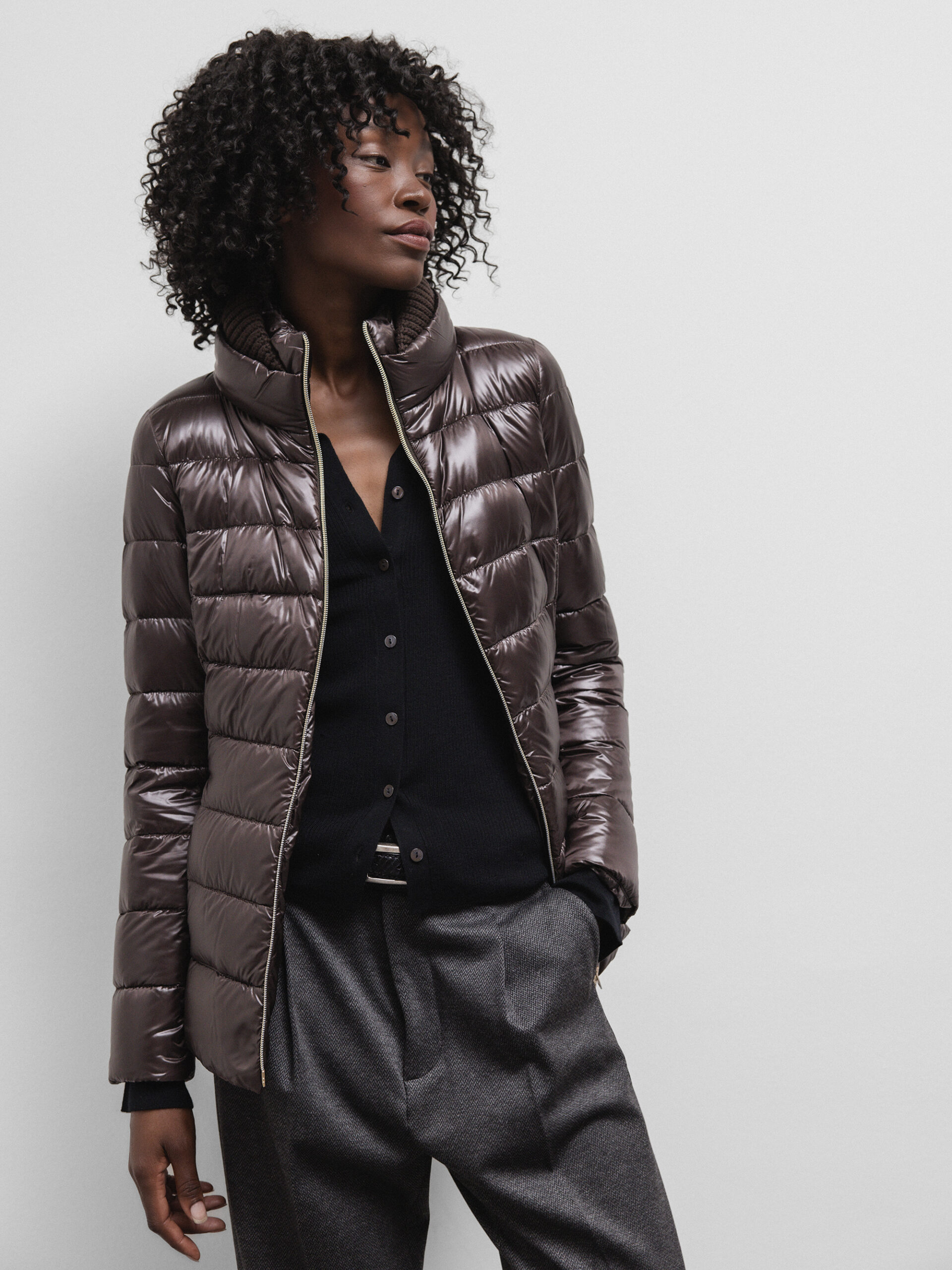 HERNO Leichte Daunenjacke Damen (8800 CHOKO)