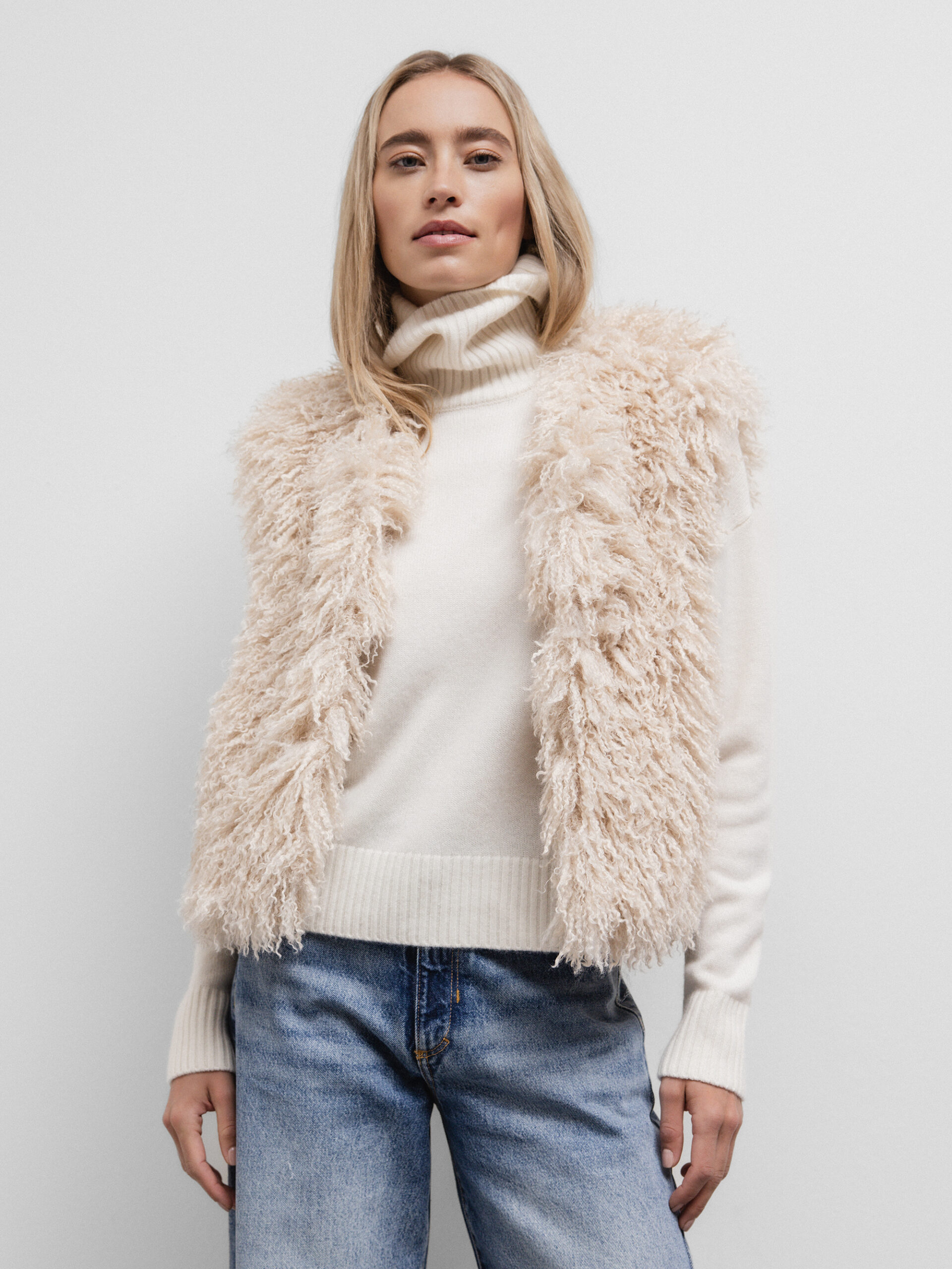OAKWOOD Weste Damen (514 LIGHT BEIGE)