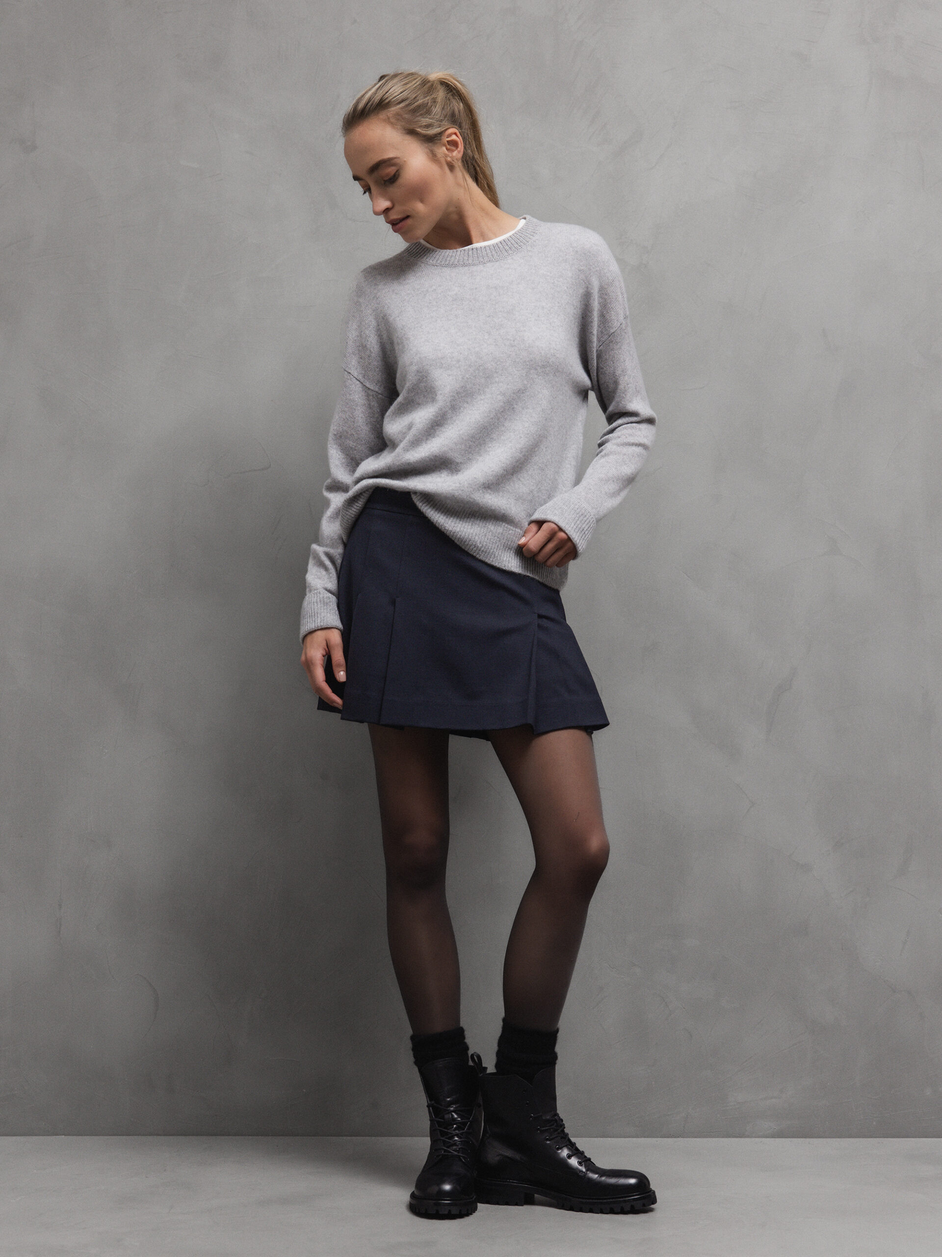 DANIELS Kurzer Rock Damen (NAVY)