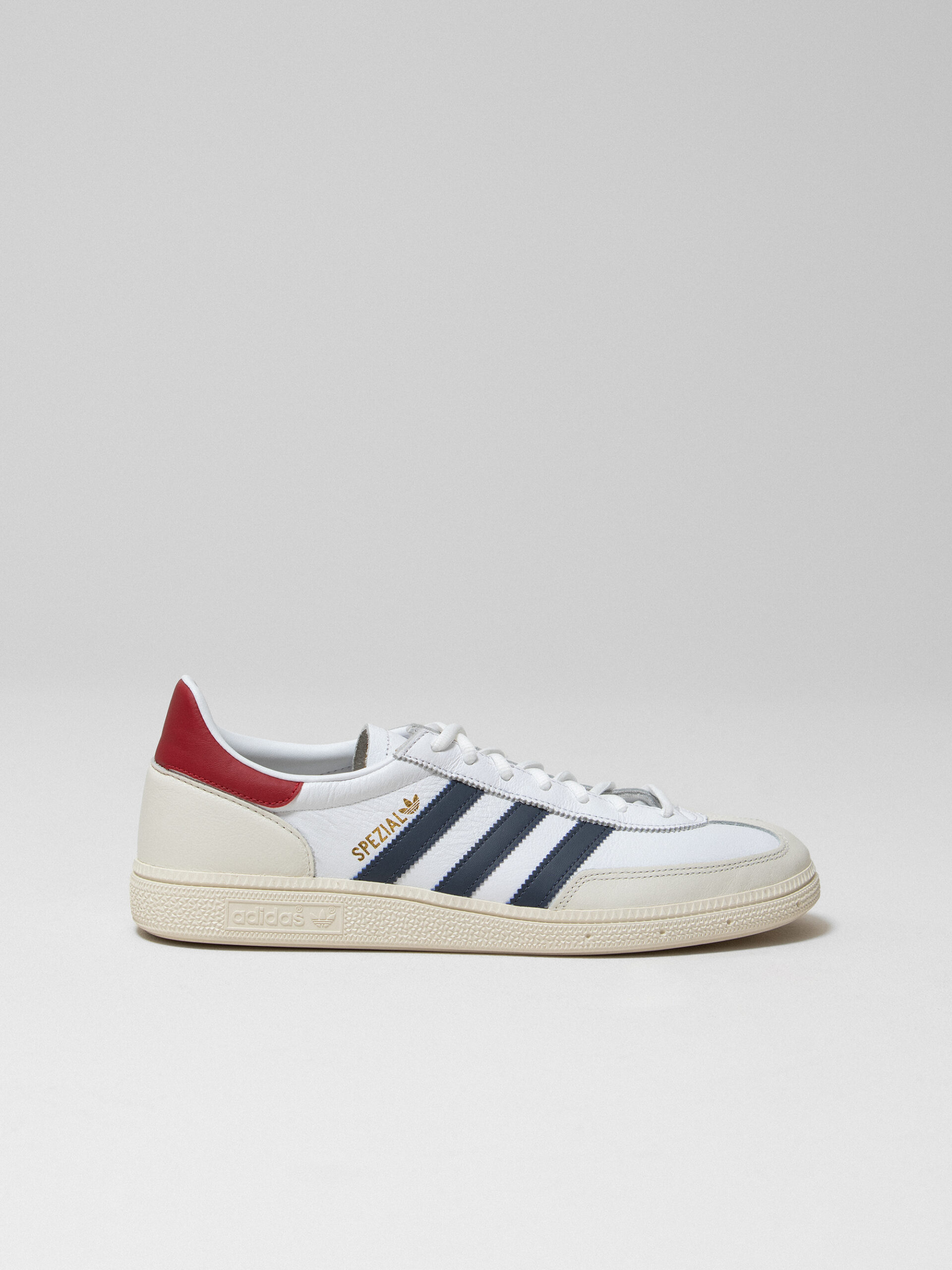 ADIDAS Sneaker aus Leder Herren (JH5450 WHITE/BLACK/RED)