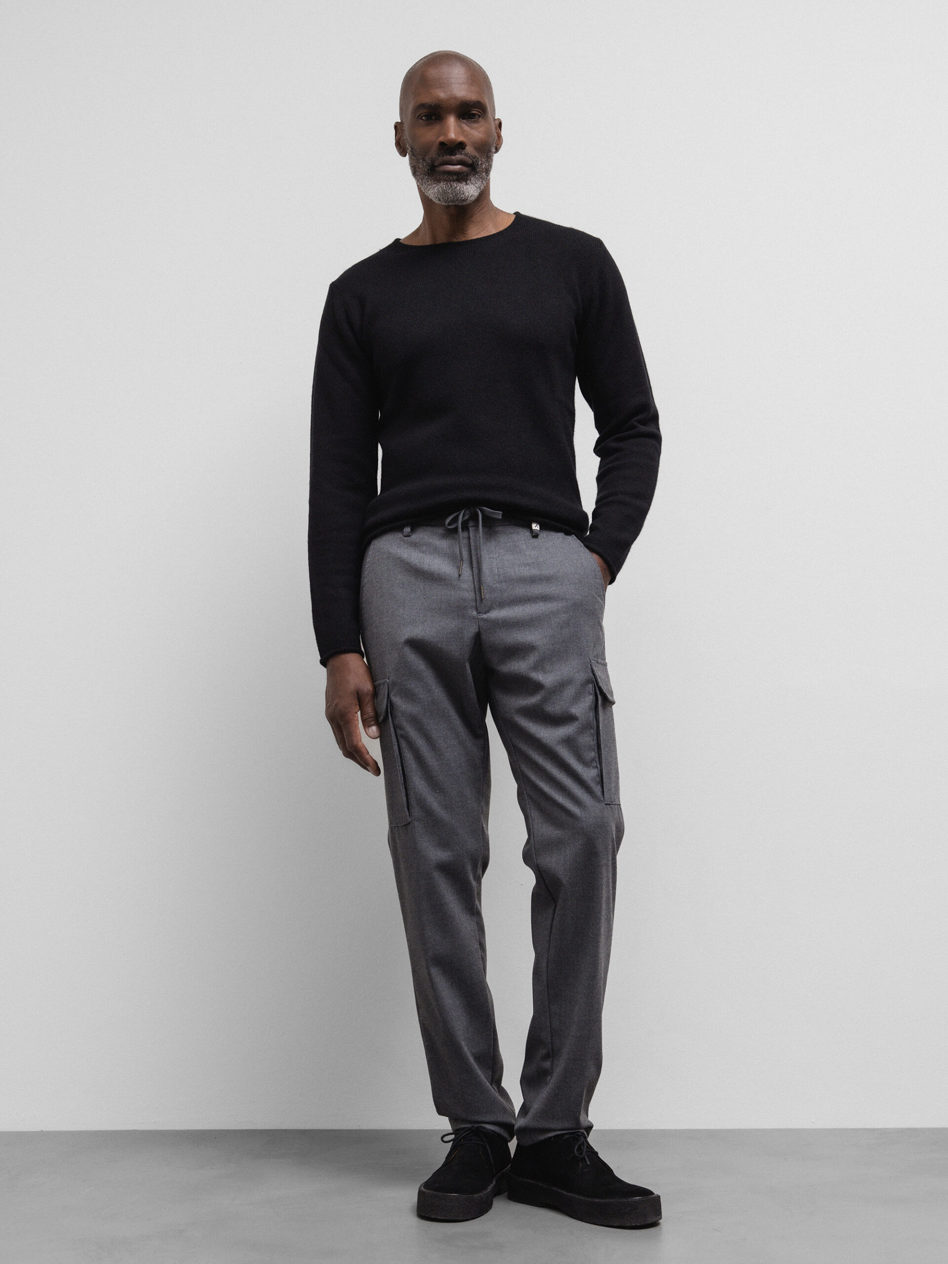 MYTHS Cargohose Herren (35 GRAU MEL)