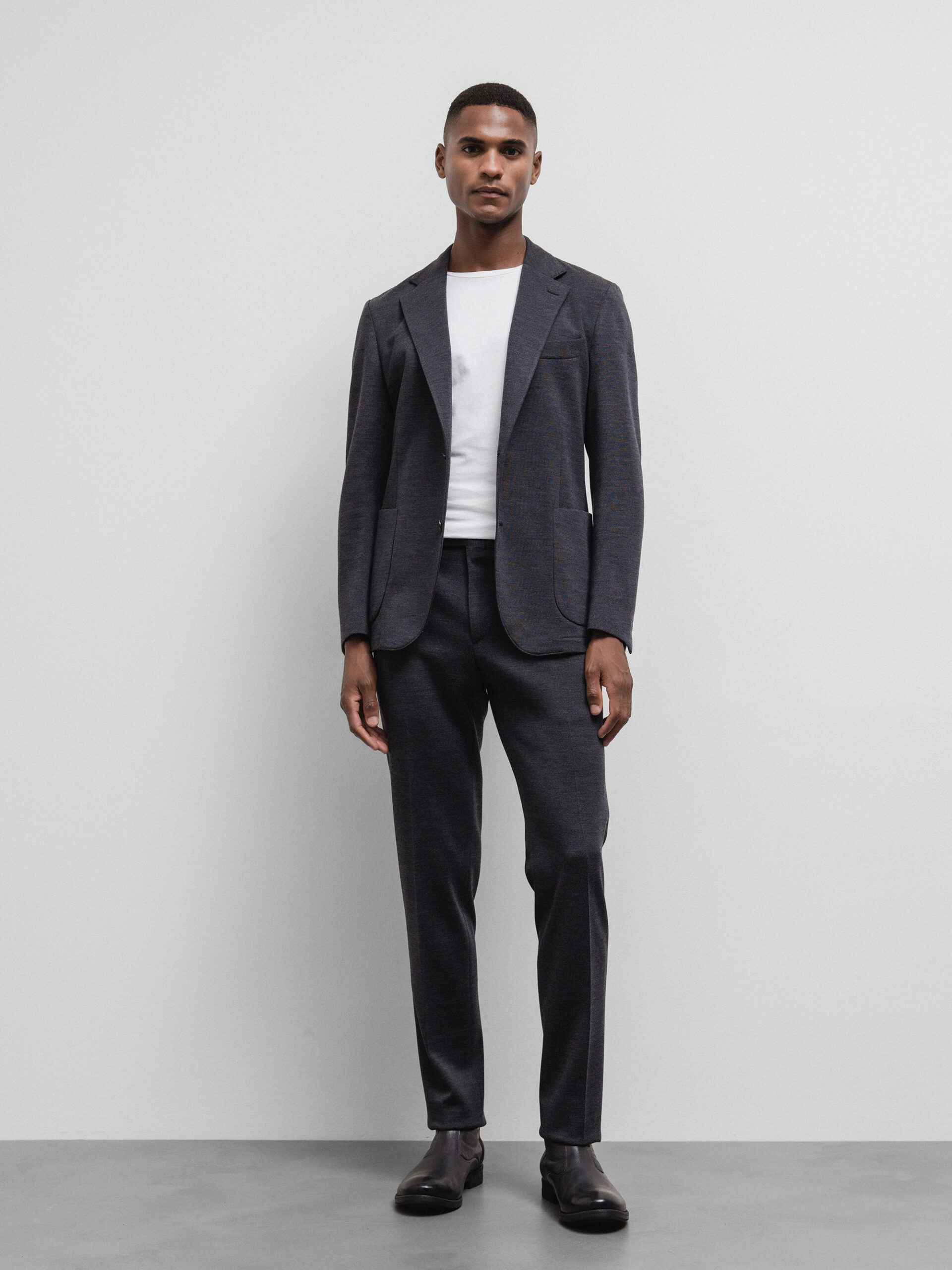 TOMBOLINI Jerseyanzug aus Wolle Herren (U880 ANTHRA)