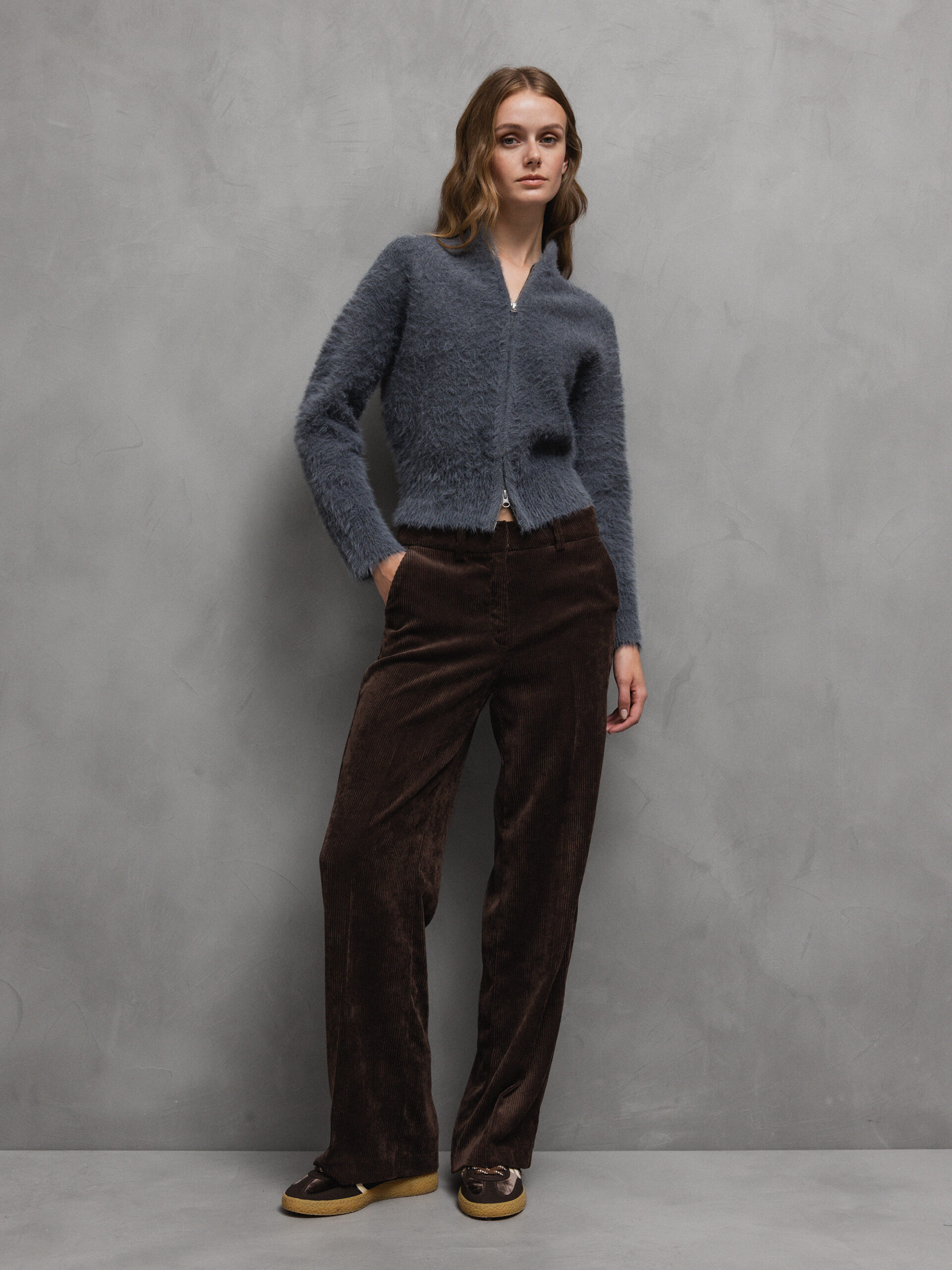 CAMBIO Cordhose Damen (776 DK BRAUN)