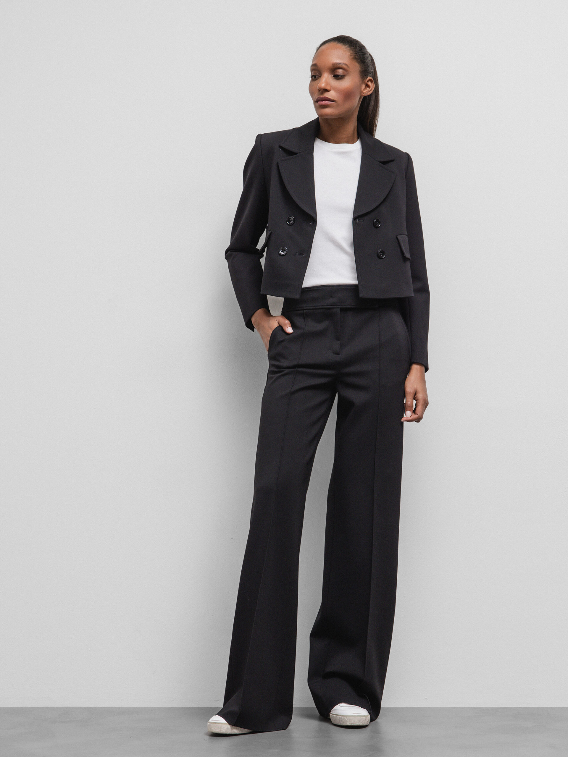 DOROTHEE SCHUMACHER Cropped Blazer Damen (999 SCHWARZ)