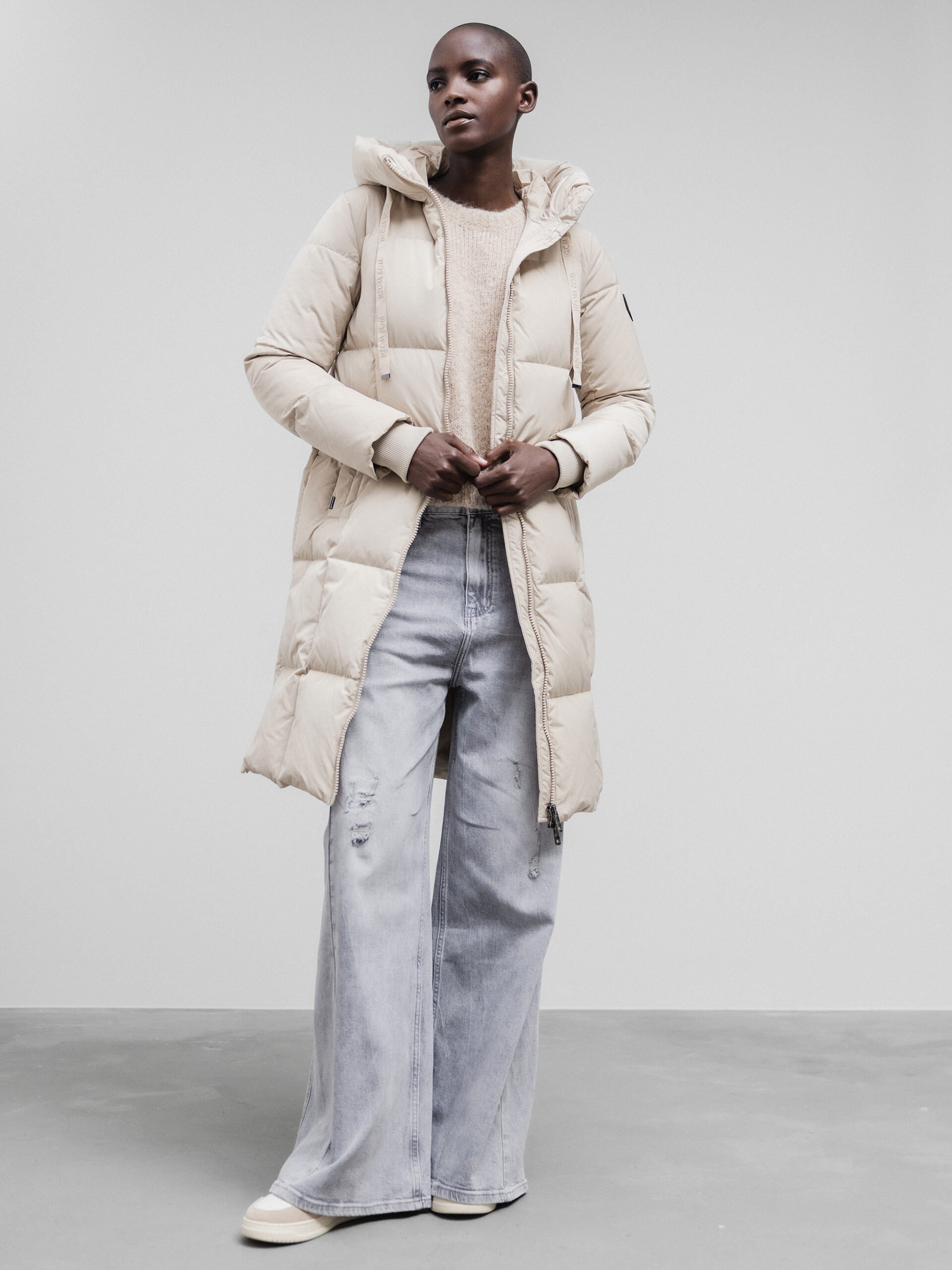 MOS MOSH Daunenmantel Damen (174 FEATHER GREY)