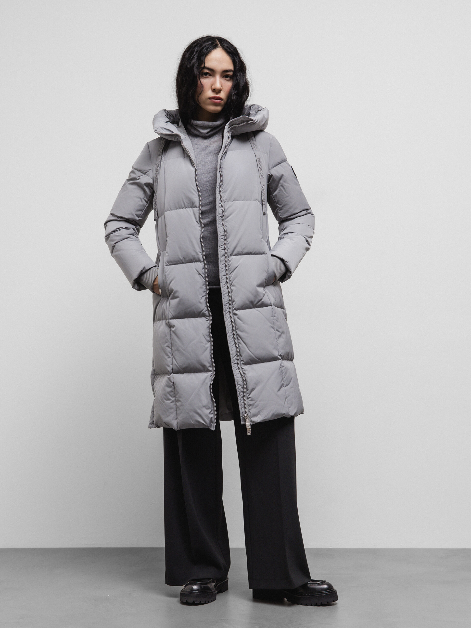 MOS MOSH Daunenmantel Damen (818 SHARKSKIN)