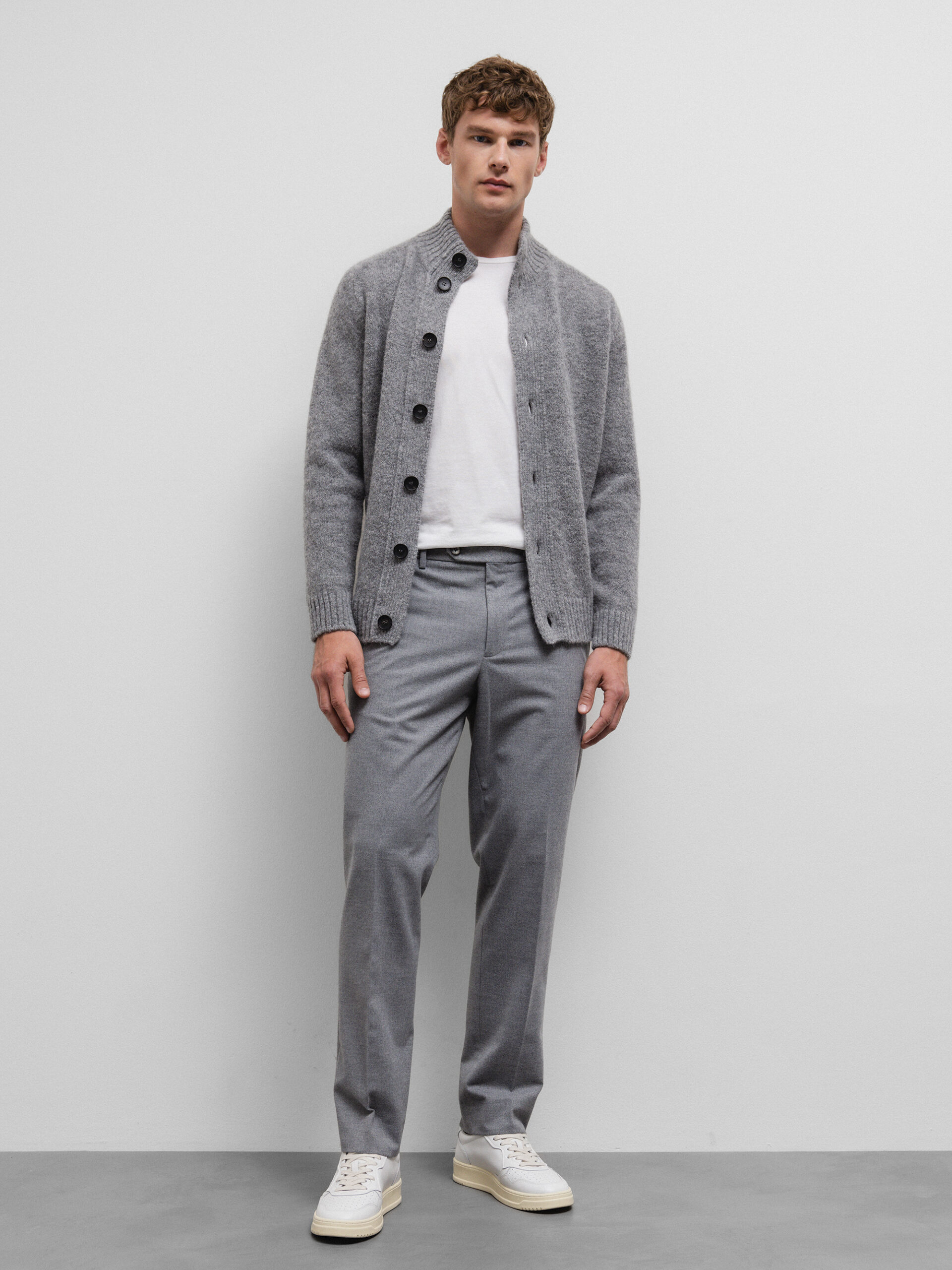 GTA Chinohose Herren (920 LT GREY MEL)