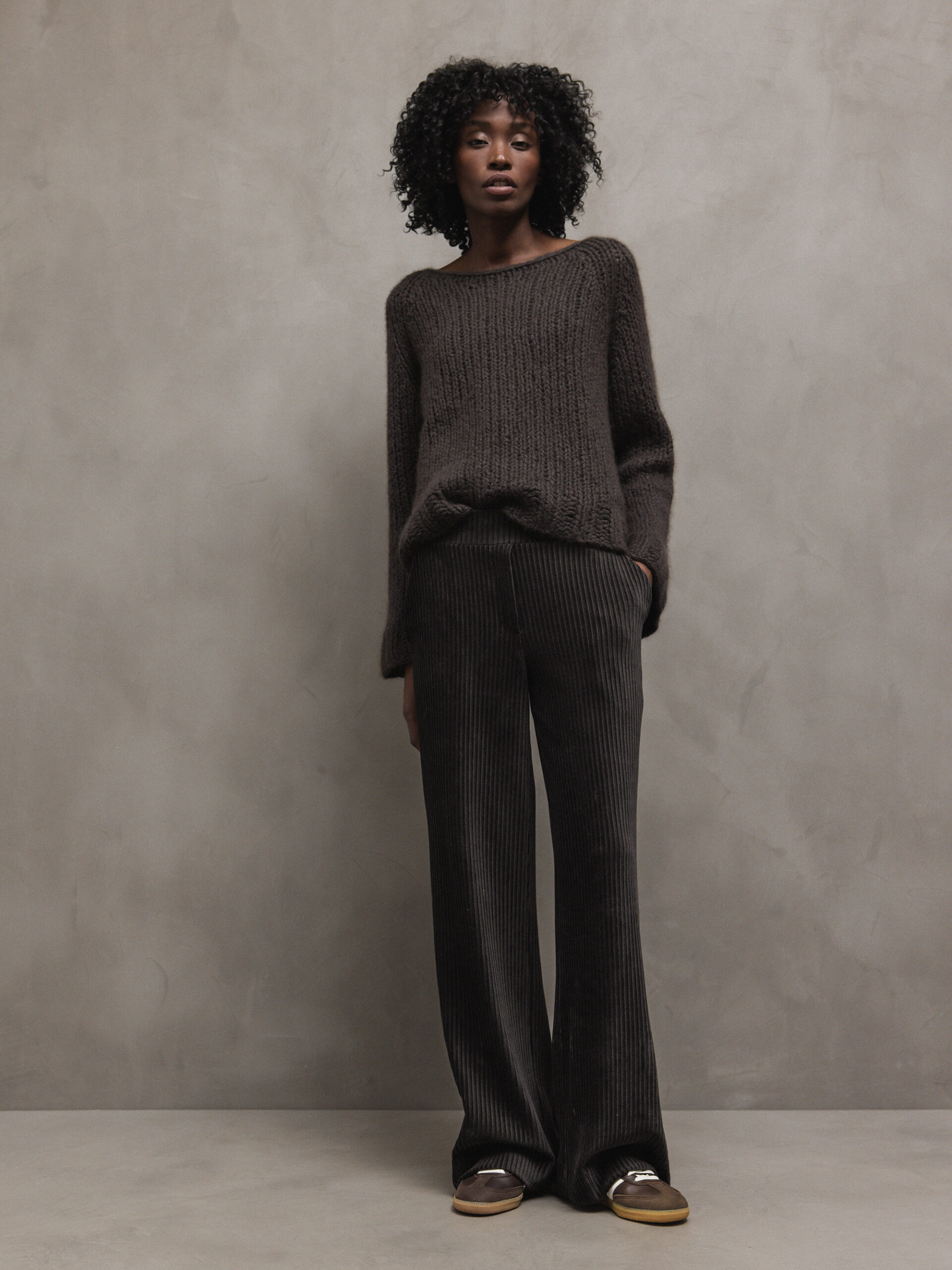 DANIELS Weite Cordhose Damen (D.BRAUN)