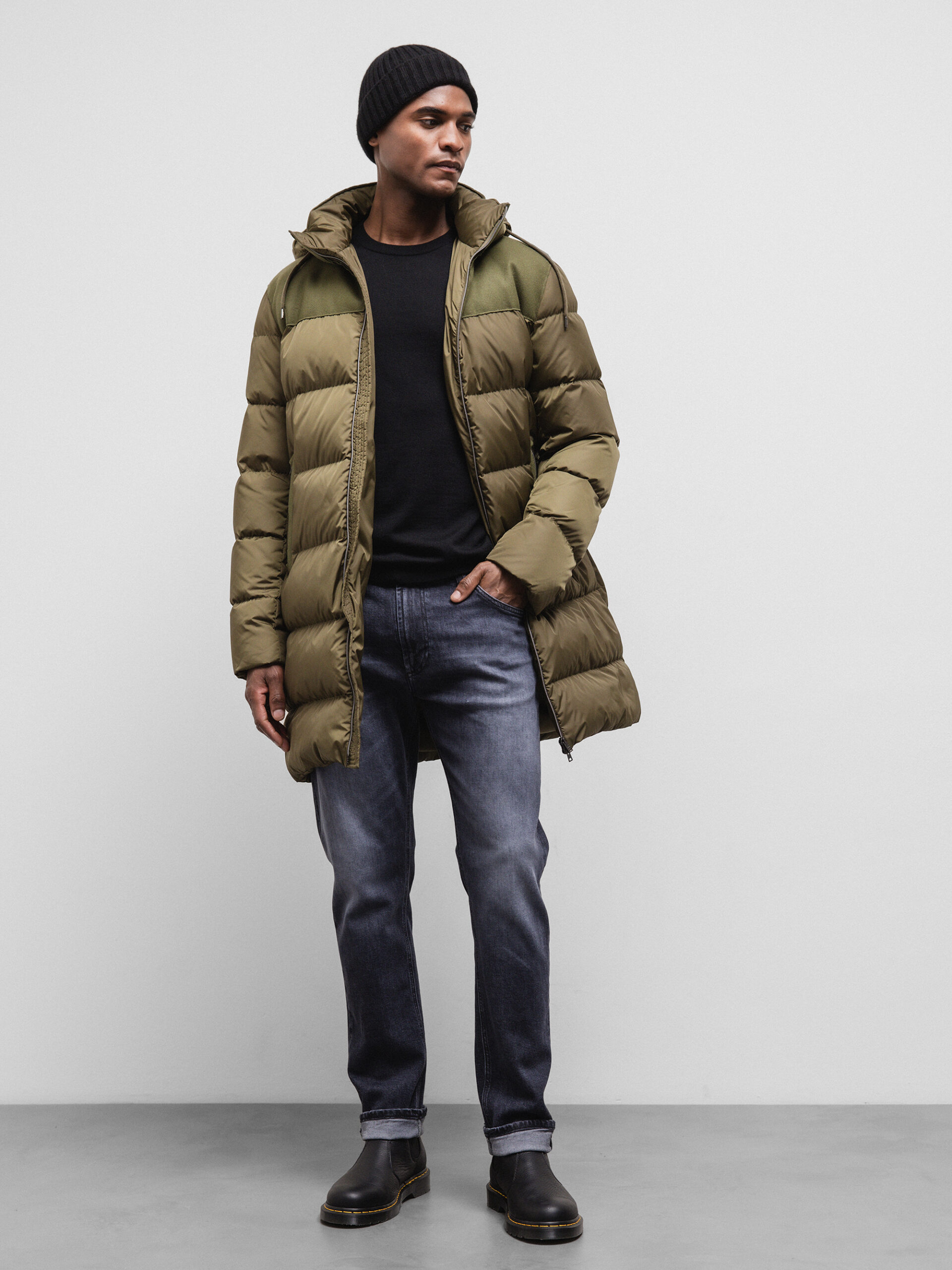 HERNO Daunenparka Herren (7740 OLIV)