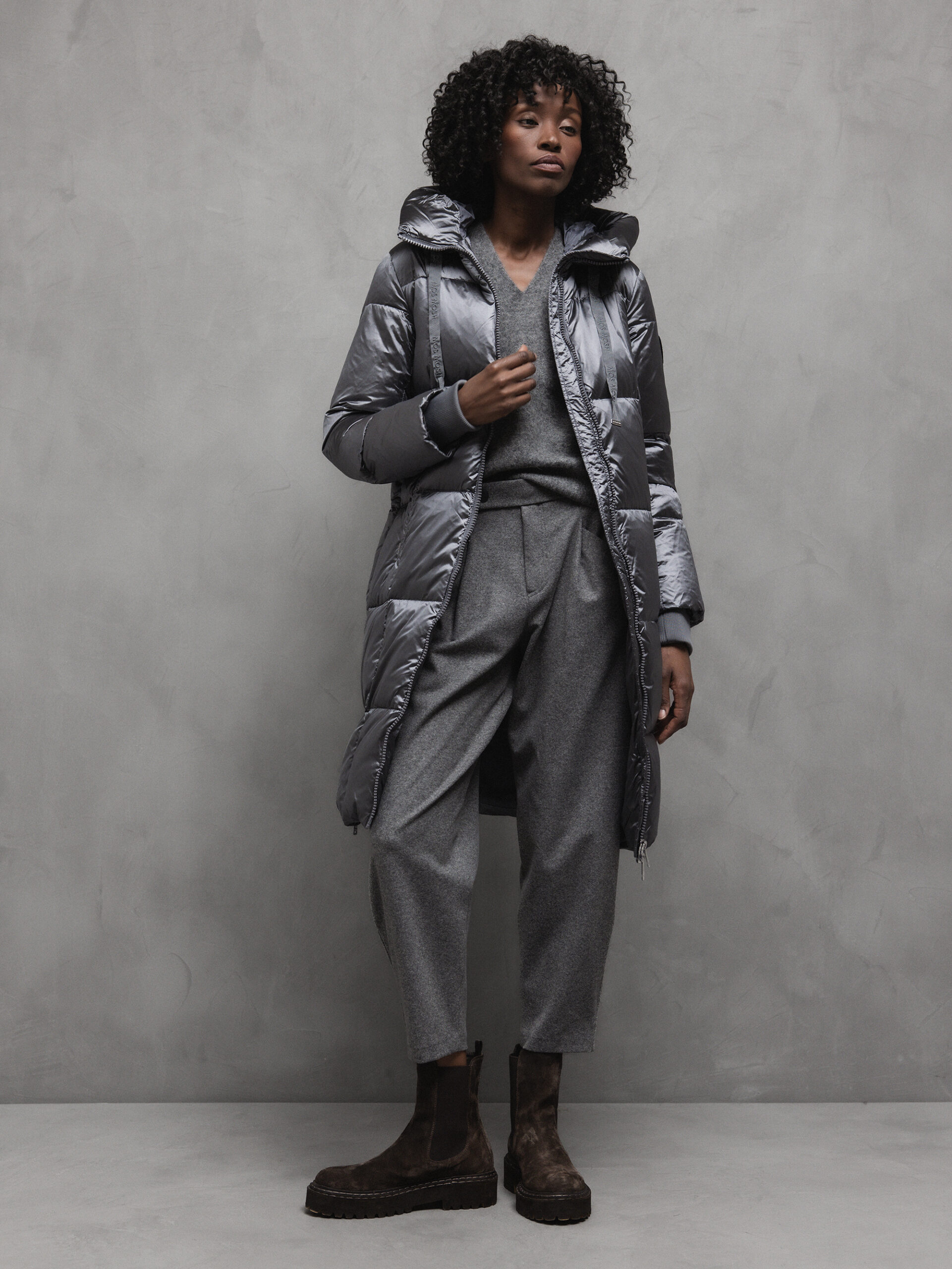 MOS MOSH Daunenmantel Damen (861 ANTHRA)