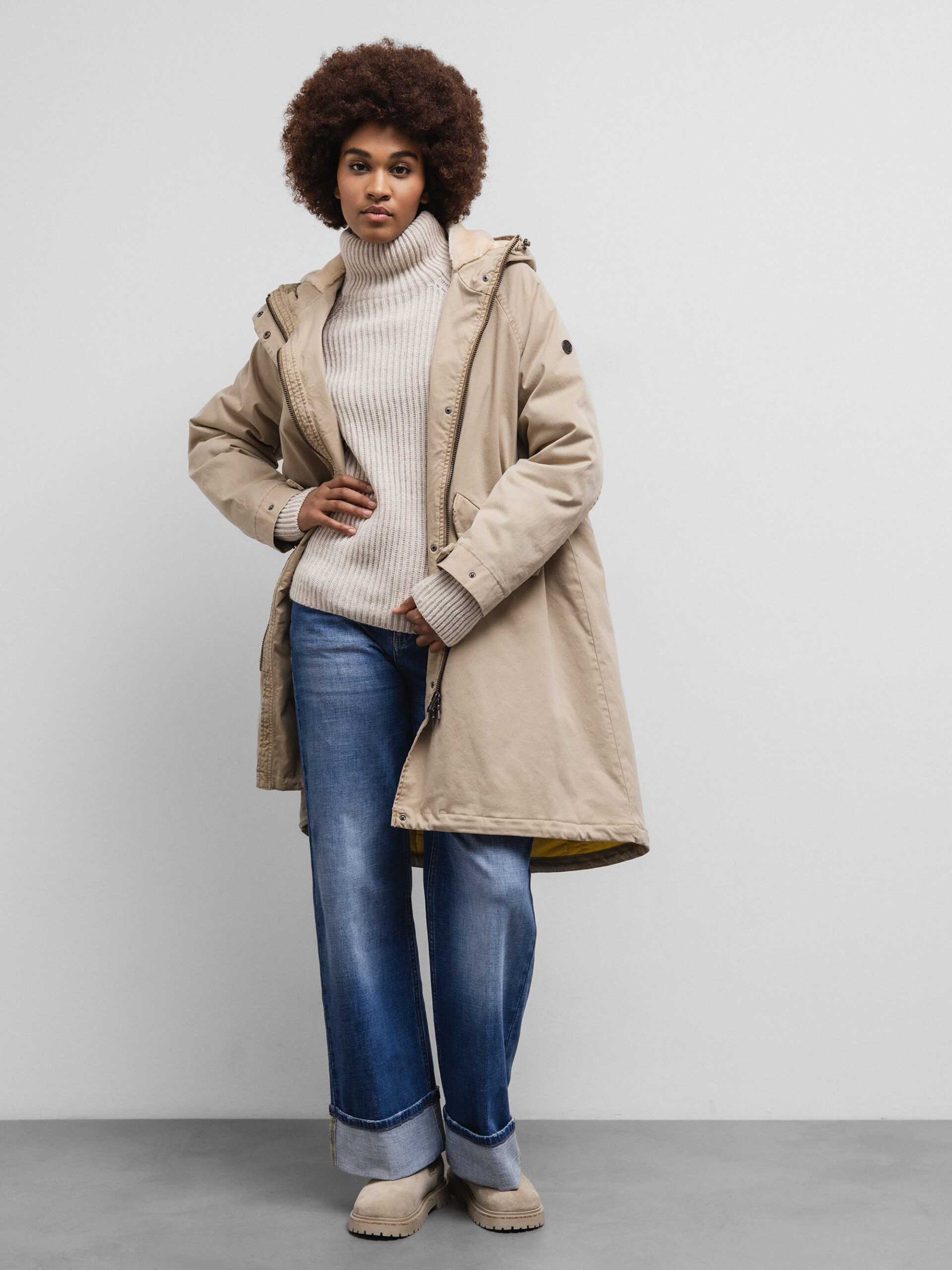 BLONDE NO. 8 Parka Damen (5800 SAND)