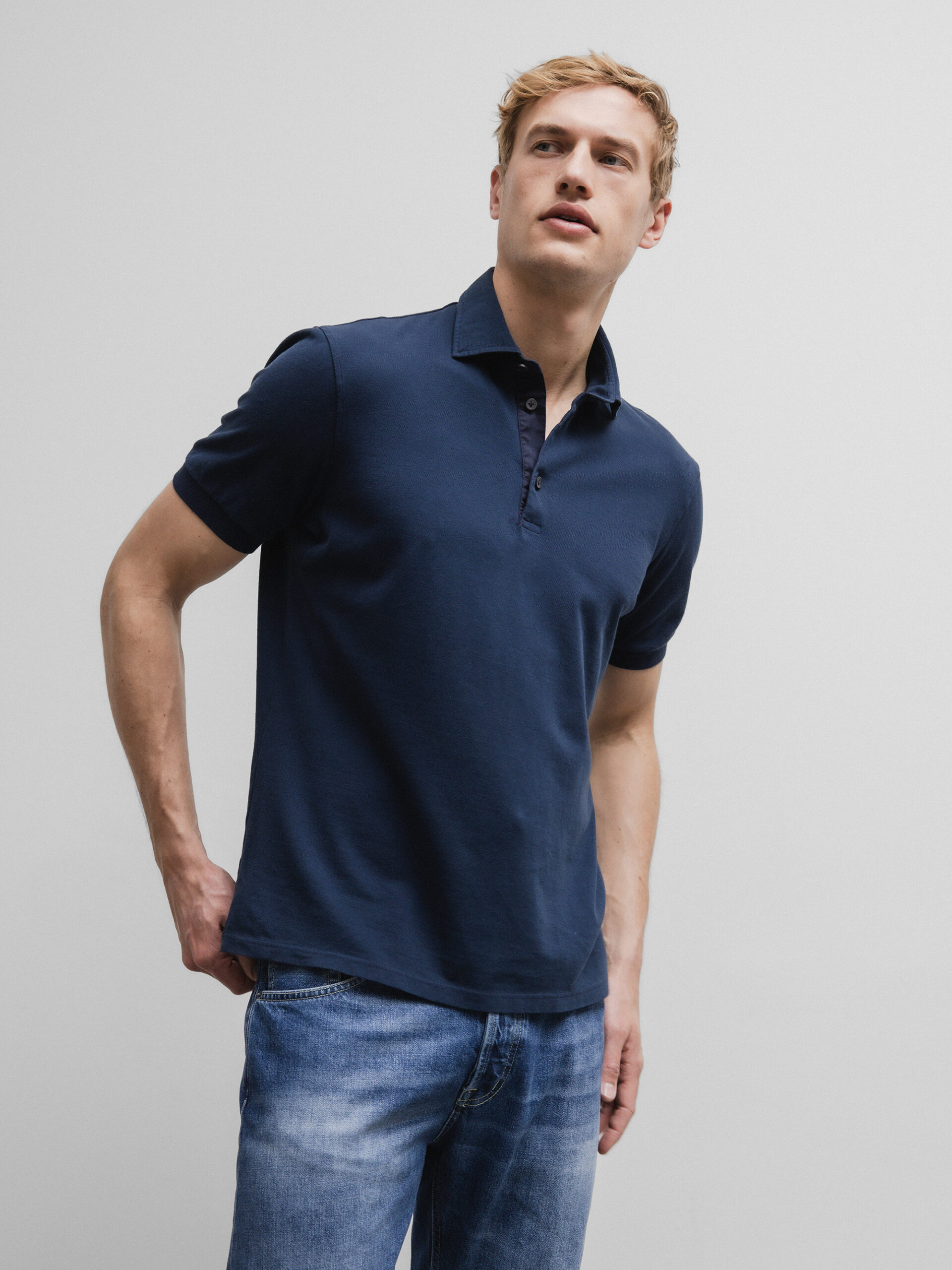 SONRISA Poloshirt Herren (F012 NAVY)