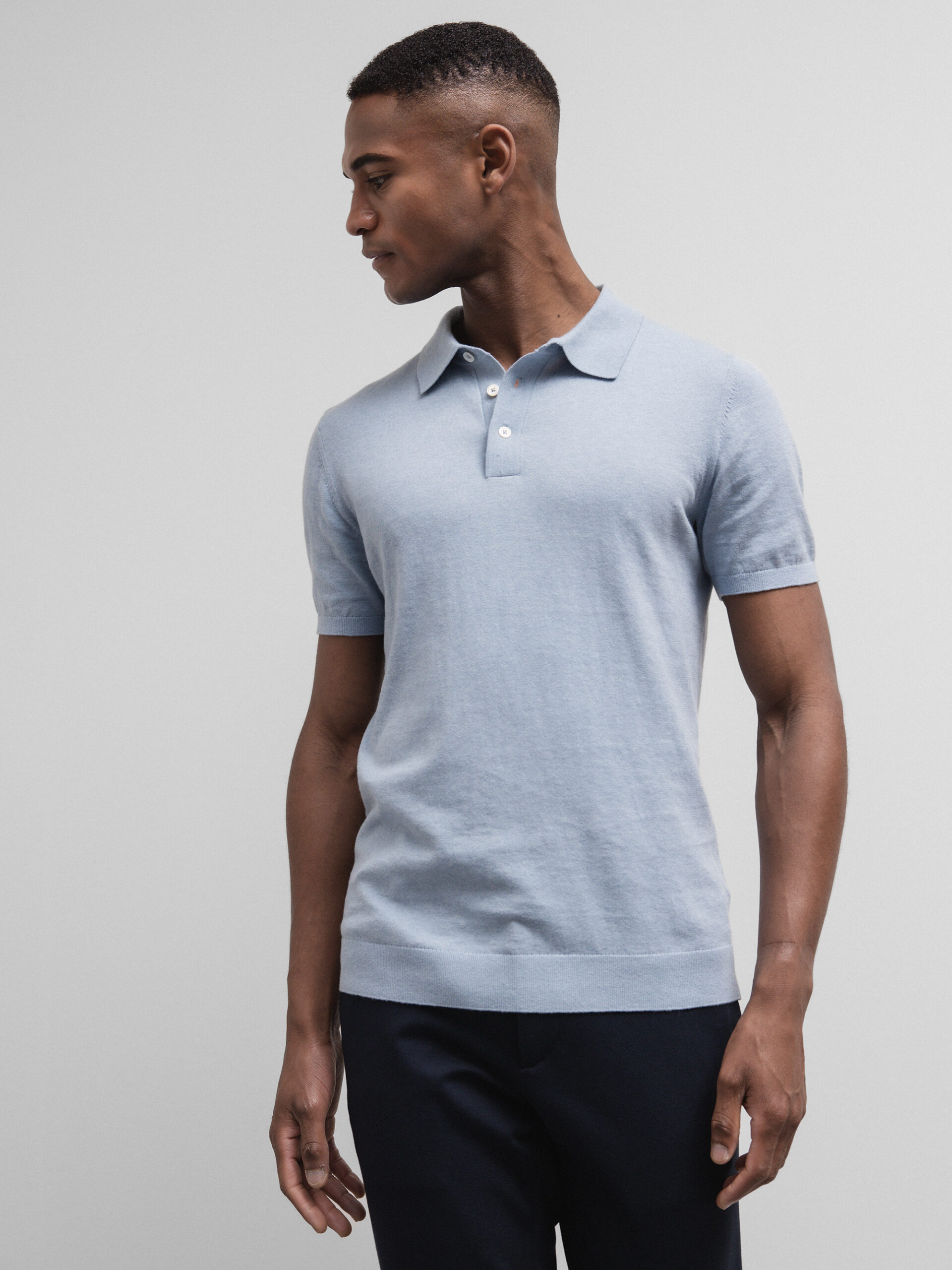 DANIELS Poloshirt Herren (H.BLAU 1562)