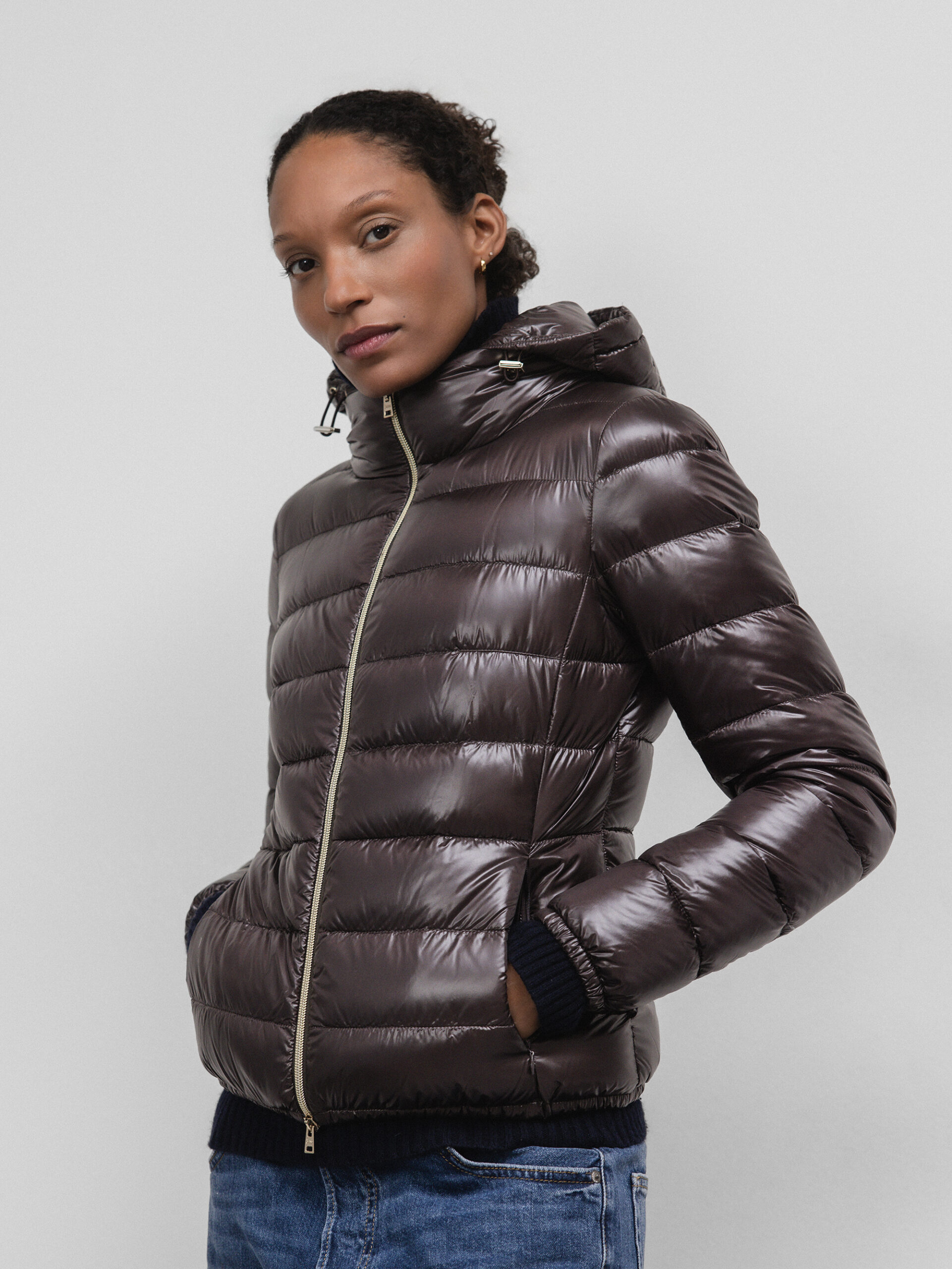 HERNO Daunenjacke Damen (8800 BRAUN)