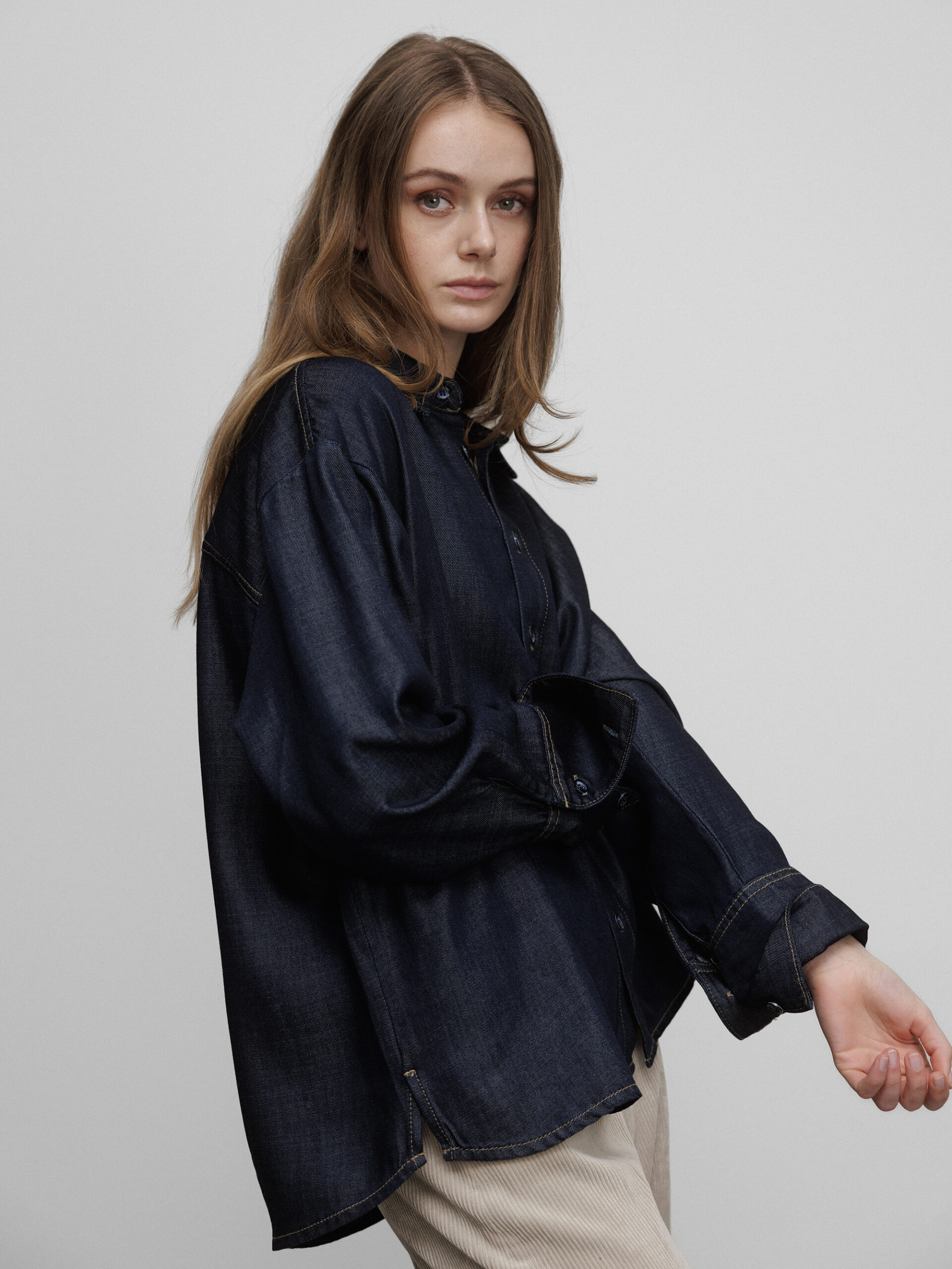 MAC Jeanshemd Damen (D683 RINSED)