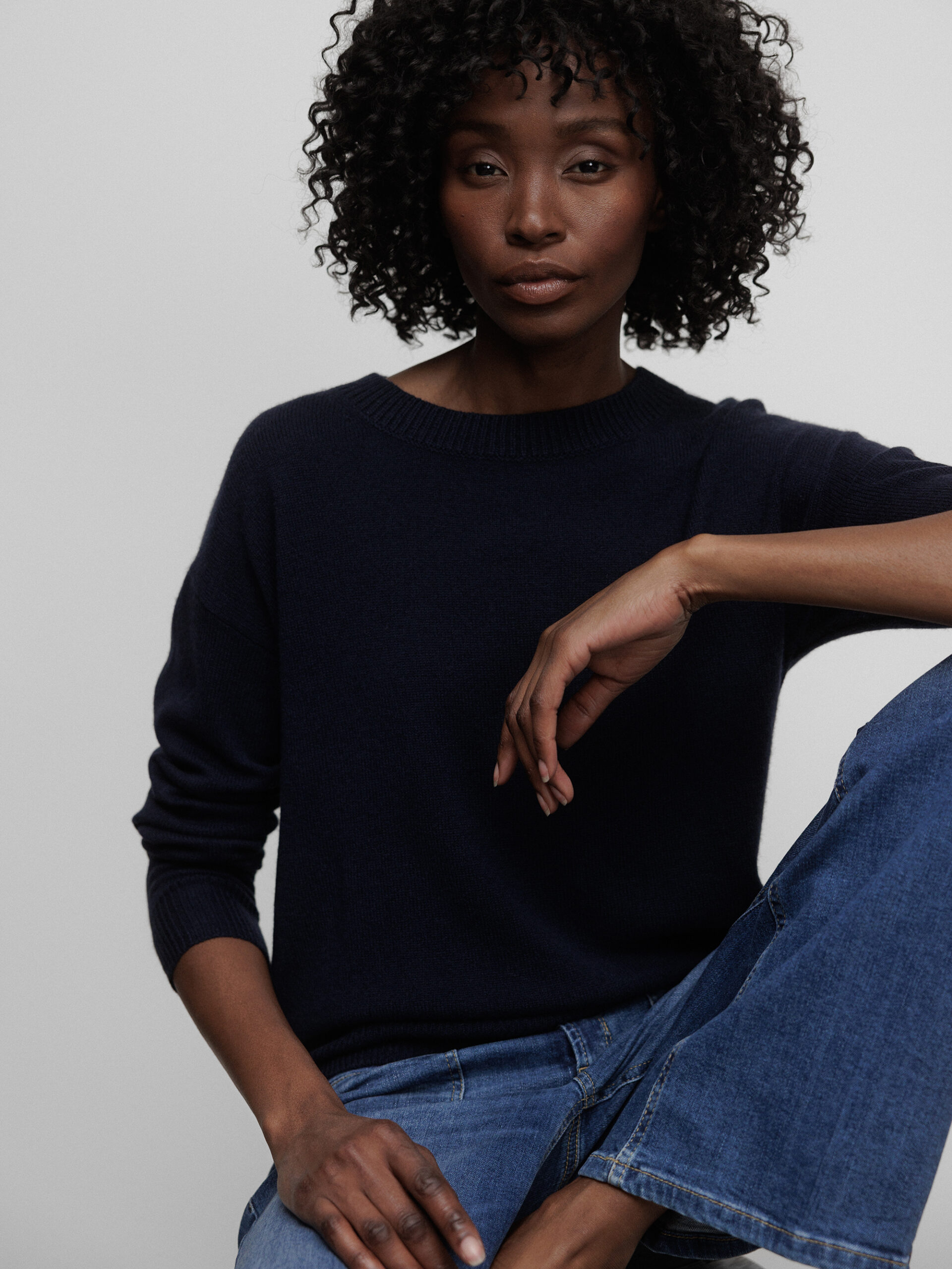 DANIELS Pullover aus Cashmere Damen (NAVY XA1960)