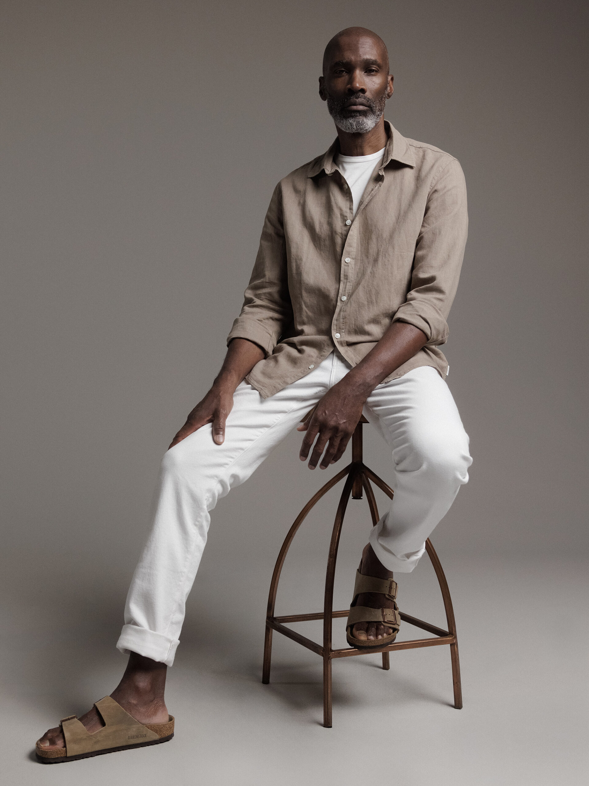 04651 Hemd Herren (TAUPE)