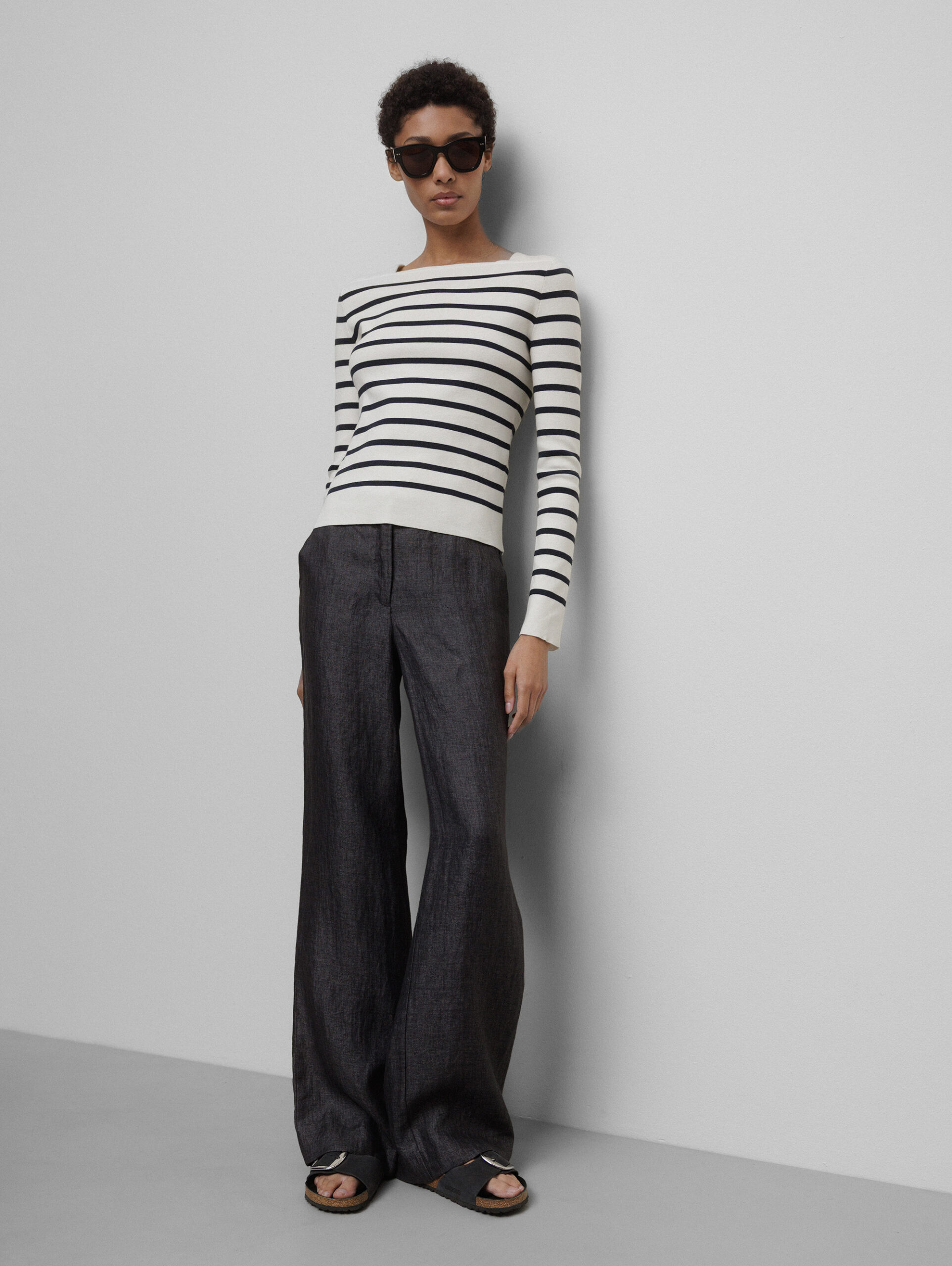 DANIELS Pullover Damen (OFF WHITE/NAVY)