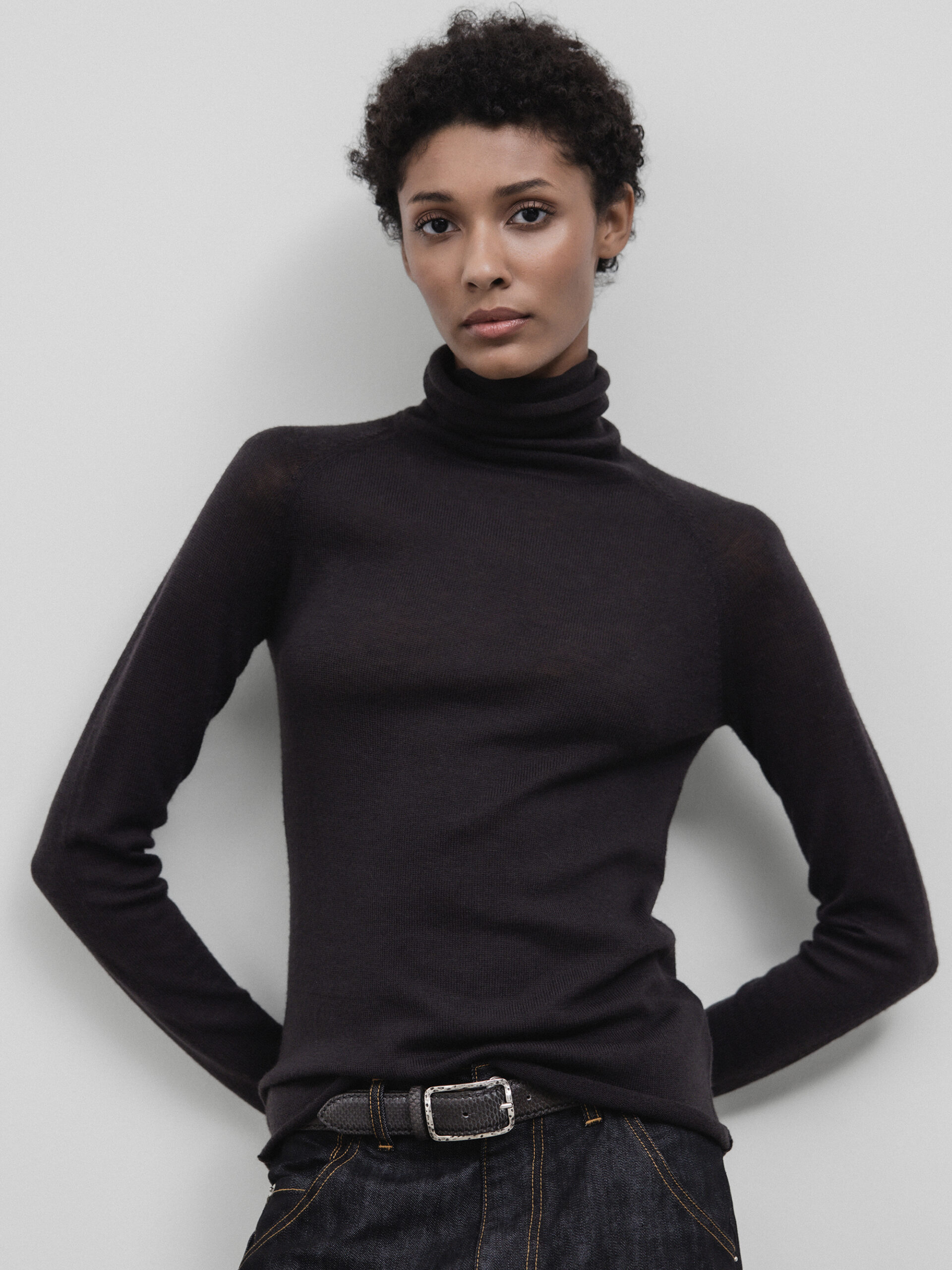 DANIELS Rollkragenpullover aus Merinowolle Damen (D.BRAUN 201777)