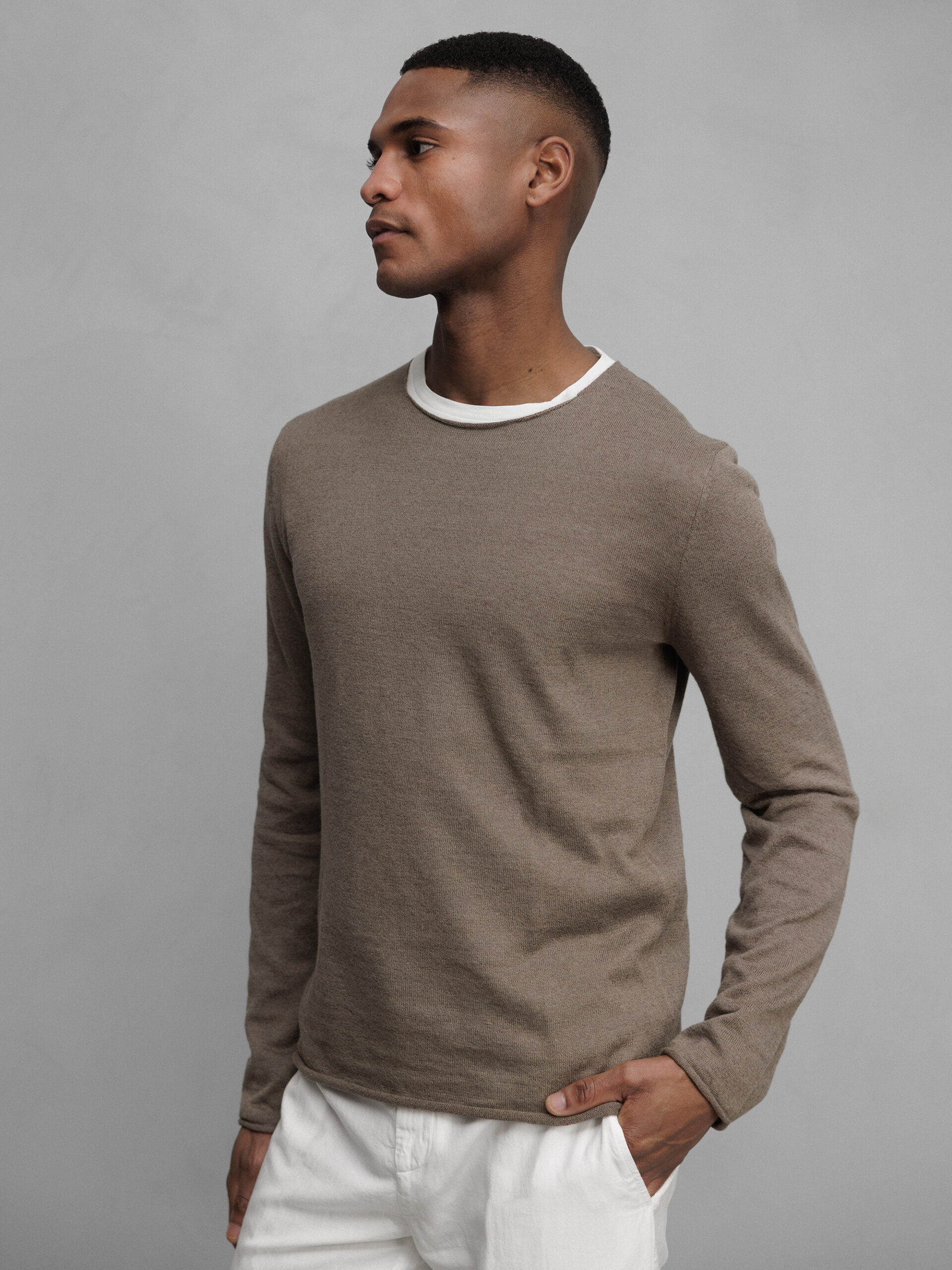 DANIELS Pullover Herren (TAUPE)