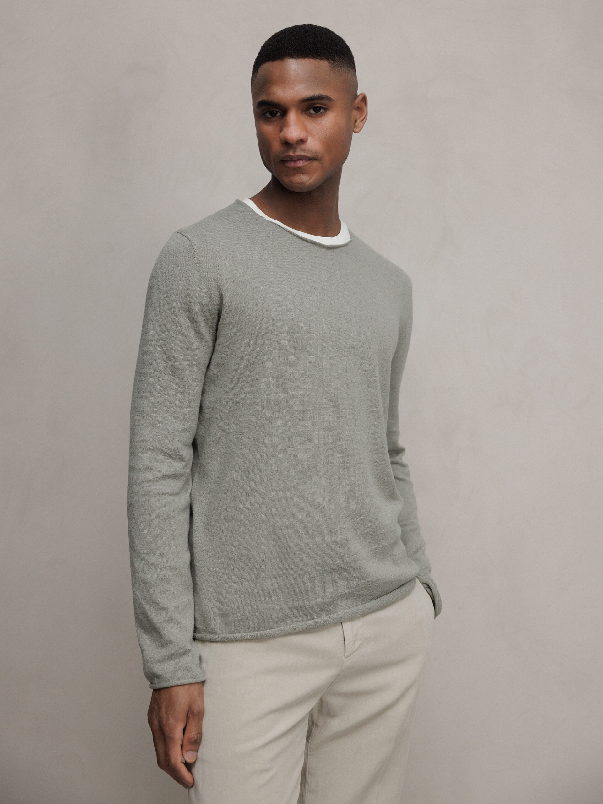 DANIELS Pullover Herren (SALBEI)