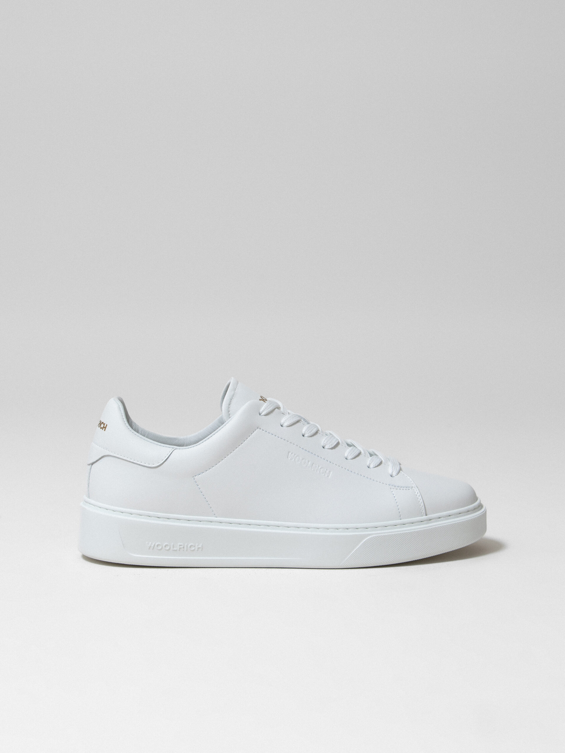 WOOLRICHFO Sneaker aus Kalbsleder Herren (BIANCO/BIANCO)