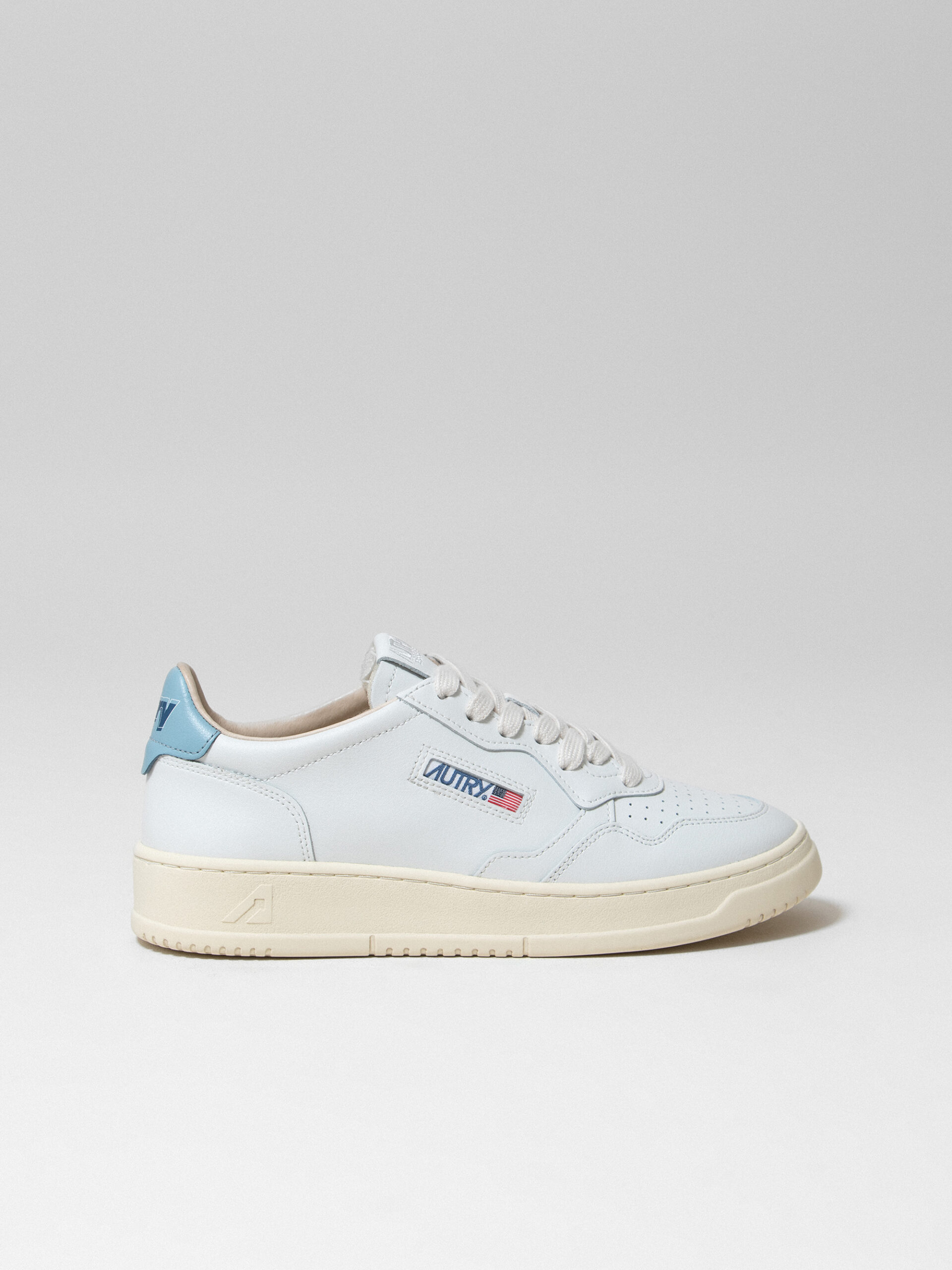 AUTRY Sneaker aus Leder Damen (TB01 WHITE BLEU)