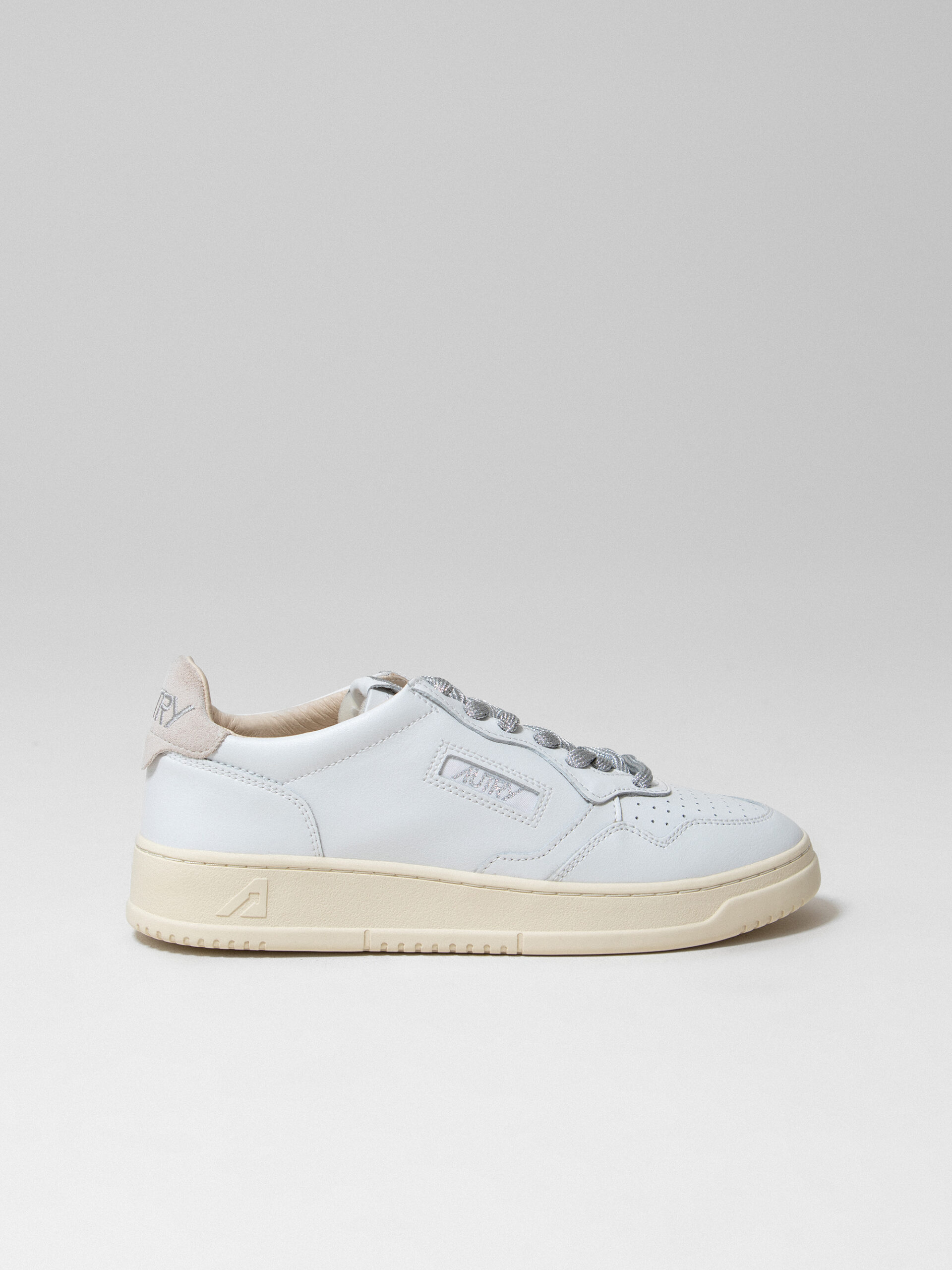 AUTRY Sneaker aus Leder Damen (SW02 WHITE/SILVER)