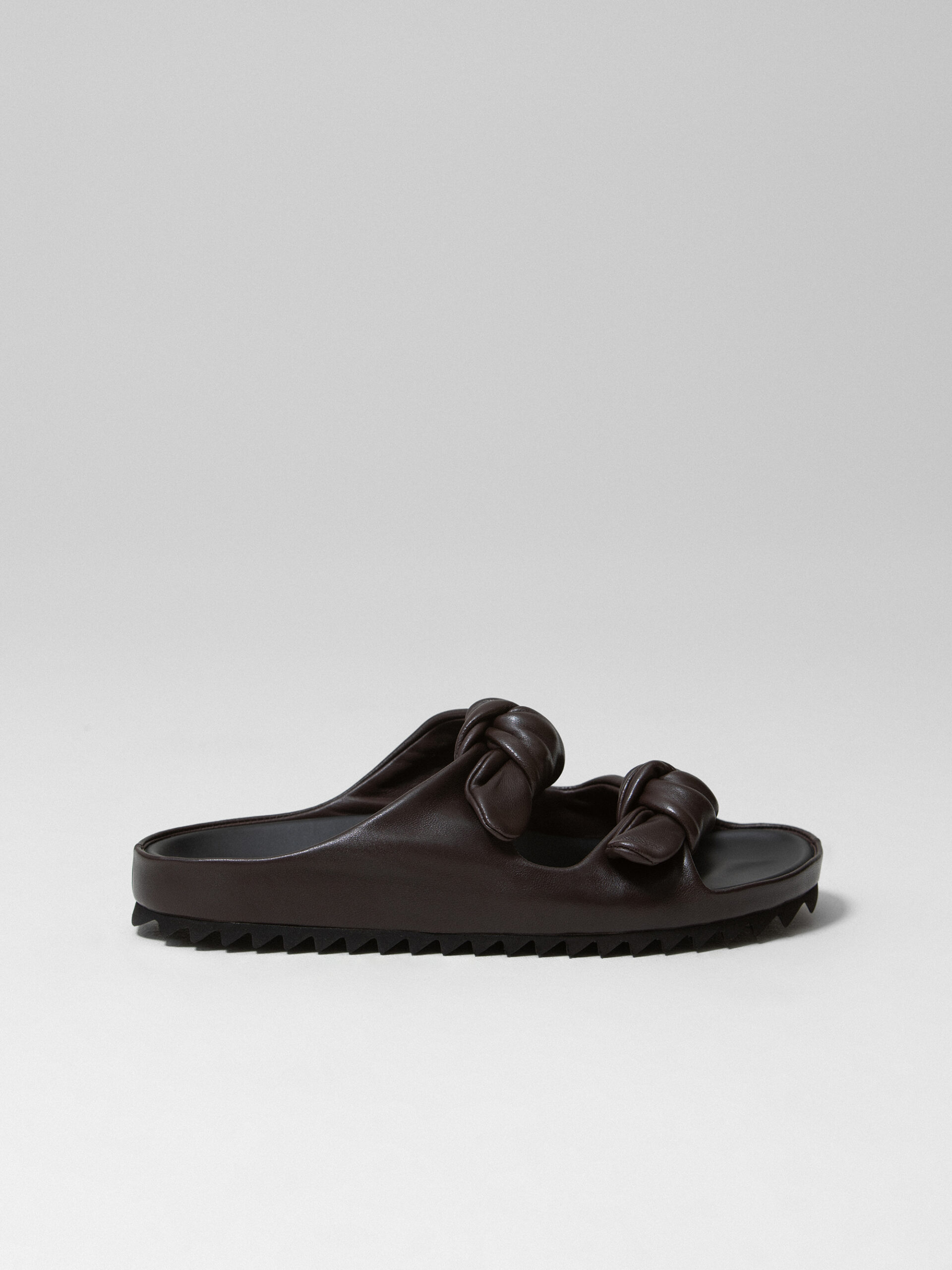 OFFICINE CREATIVE Pantoletten aus Leder Damen (COFFEE BEAN)