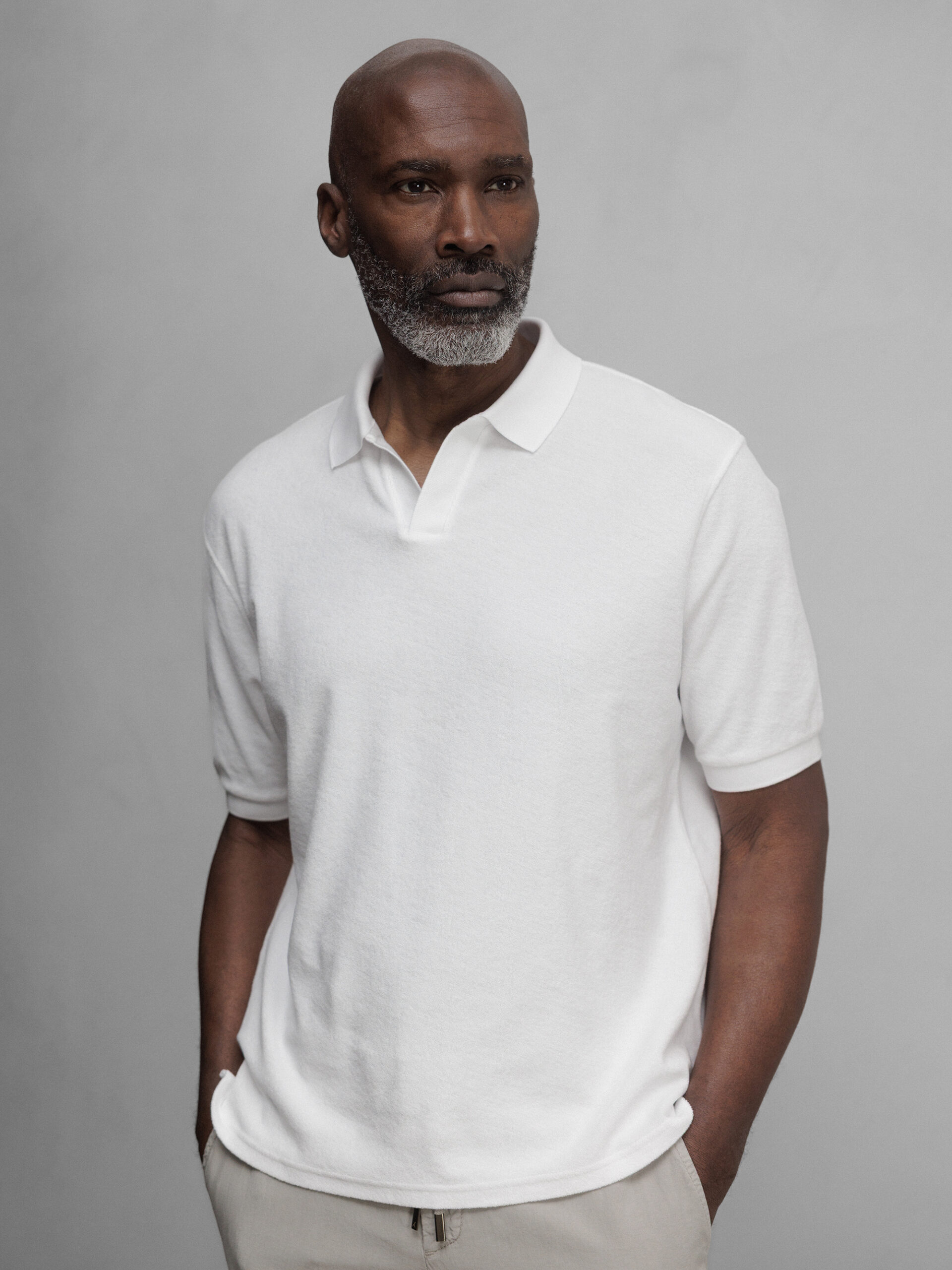 04651 Poloshirt Herren (WHITE)