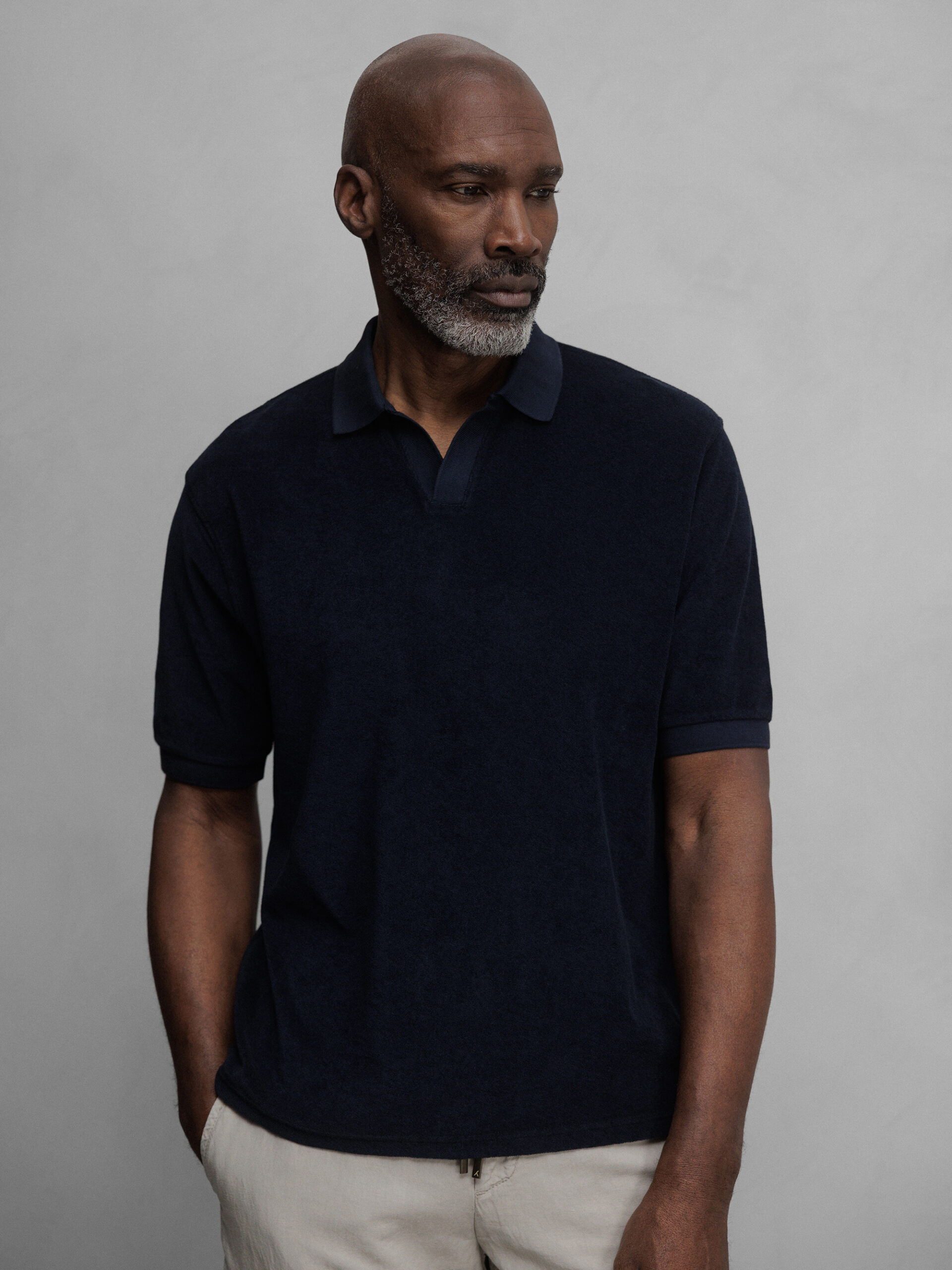 04651 Poloshirt Herren (NAVY)