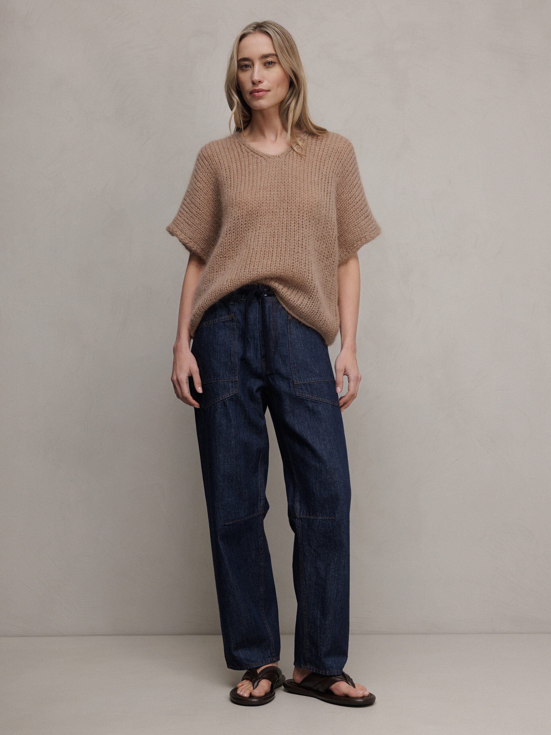 LE TEMPS DES CERISES Loose Fit Jeans Damen (3001 RINSED)