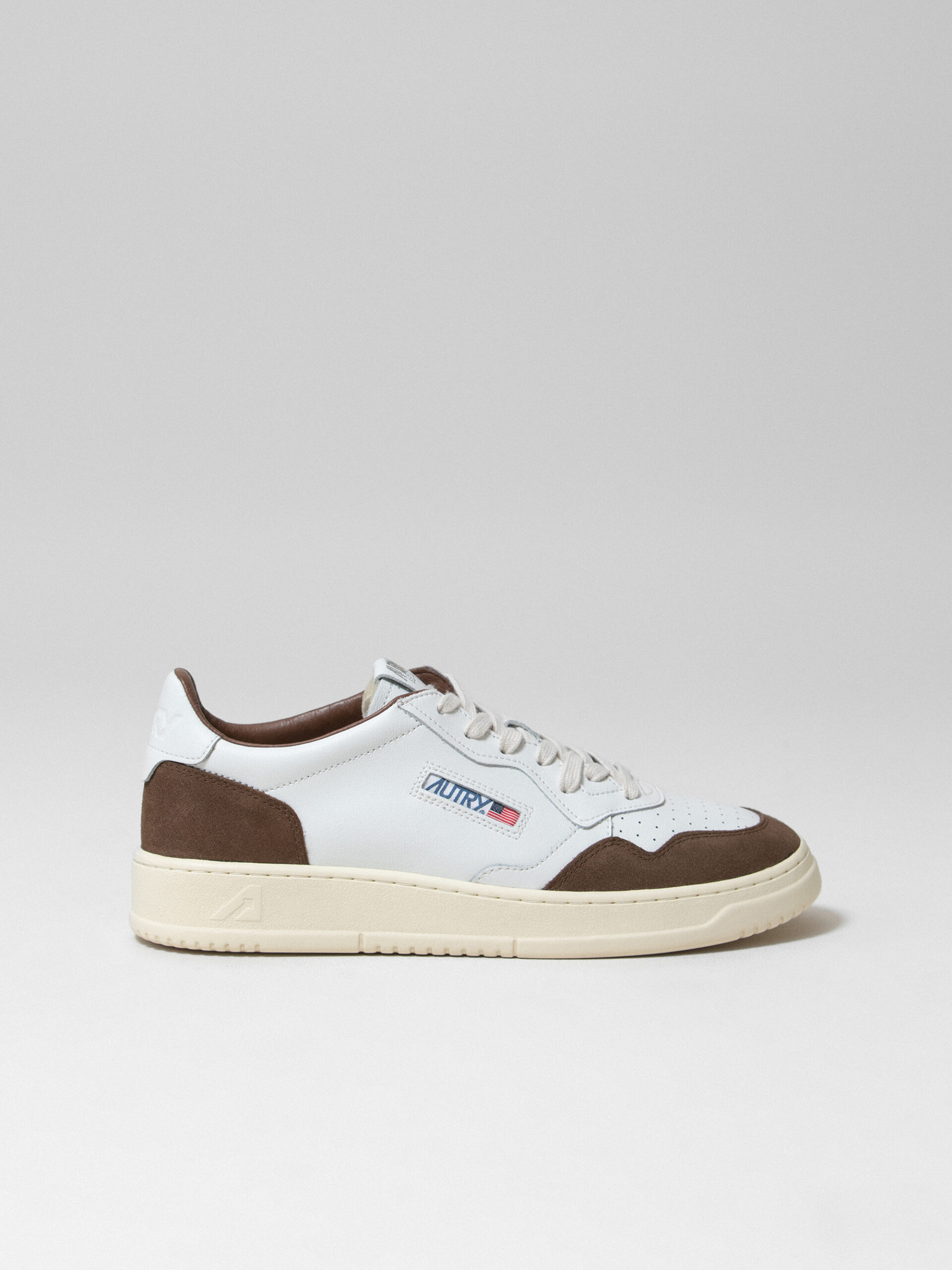 AUTRY Sneaker aus Leder Herren (FT05 WHIT/BROWN)