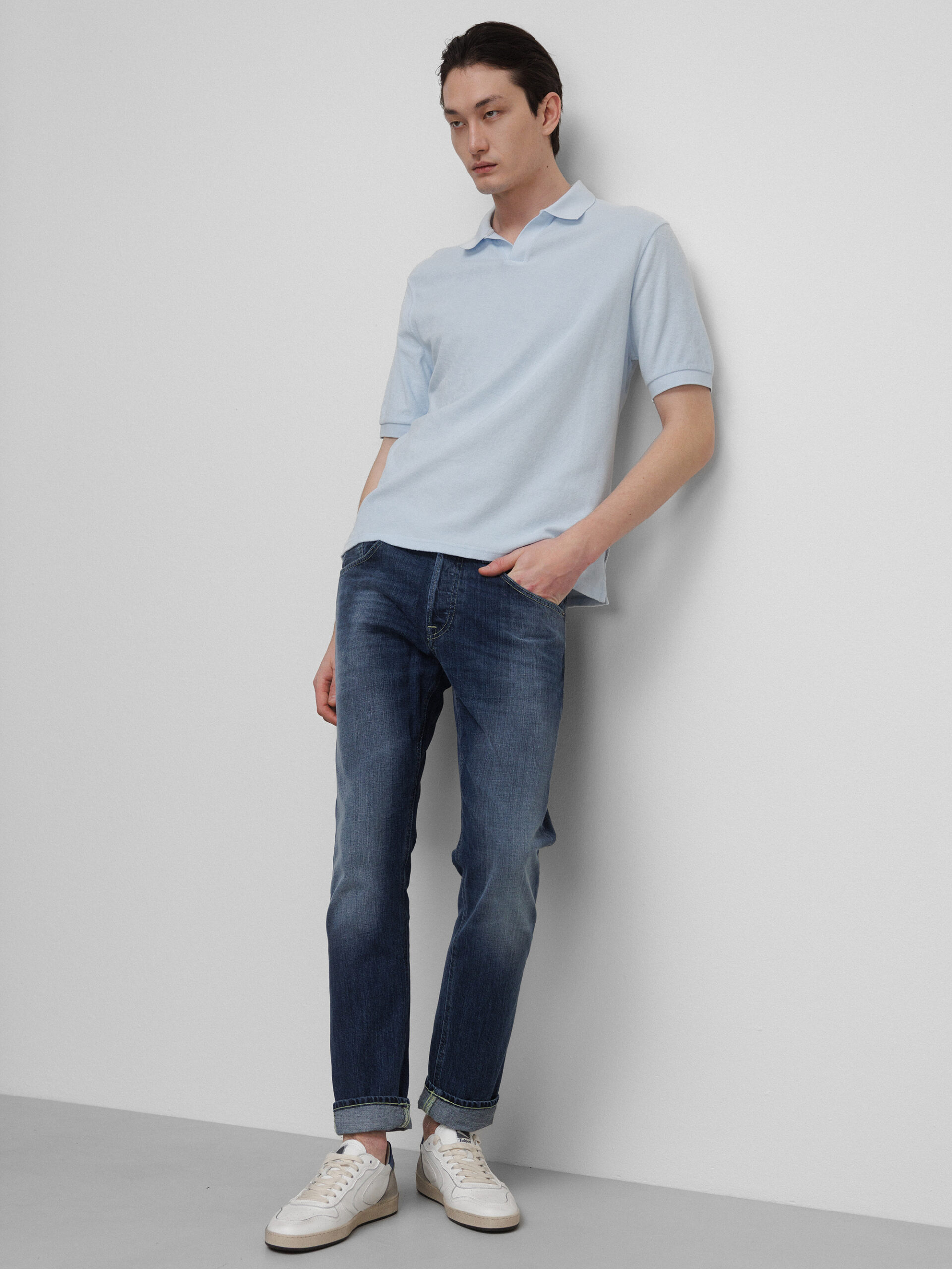 DONDUP Regular Fit Jeans Herren (800 STONE VINTAGE)