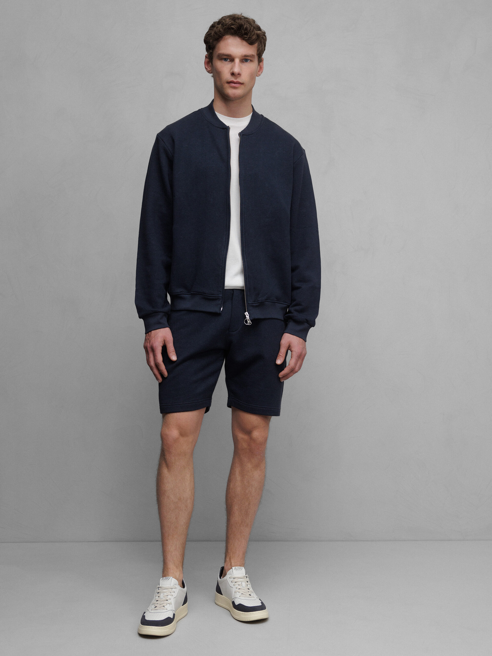 04651 Shorts aus Baumwolle Herren (NAVY)