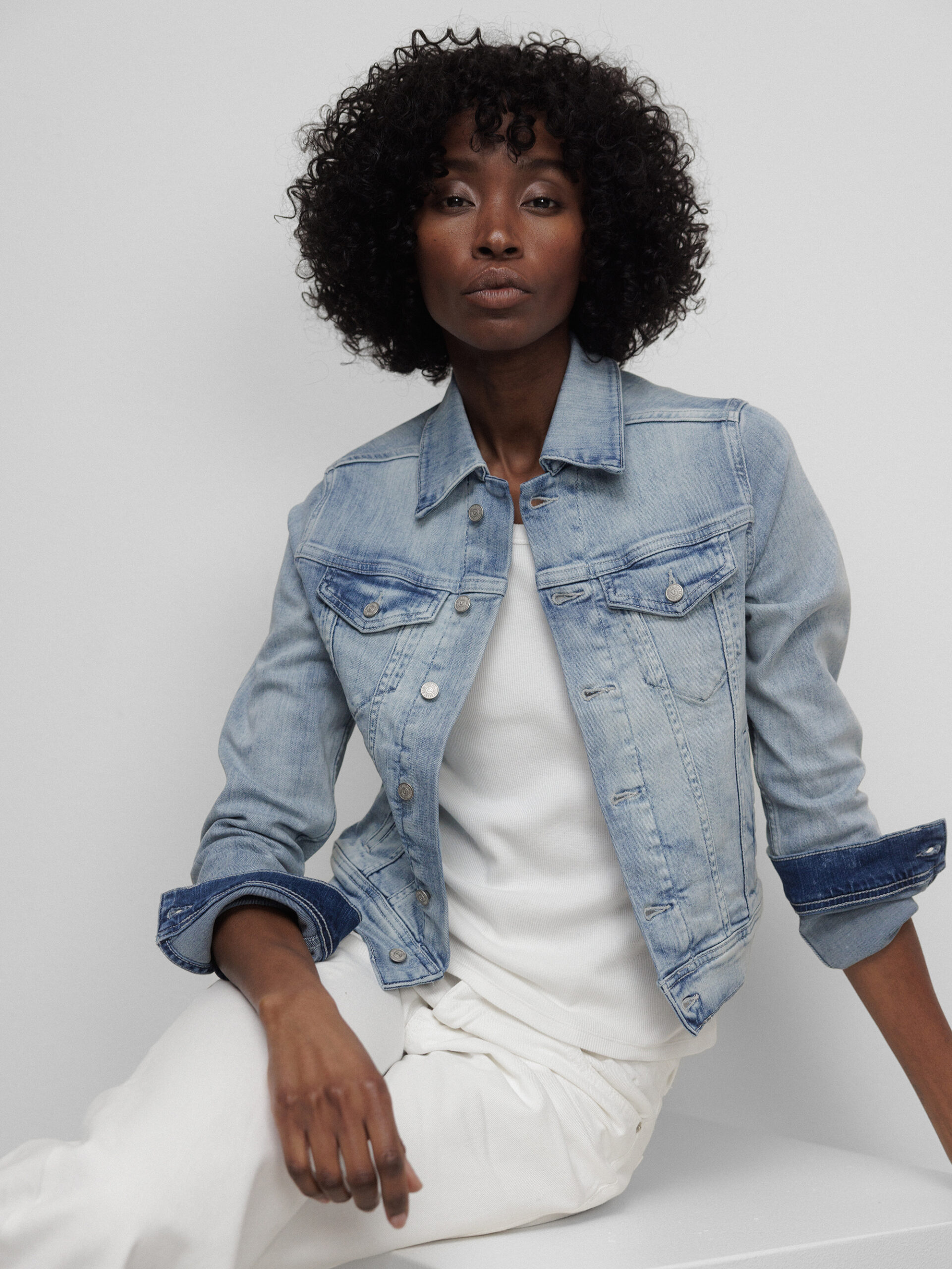 TRUE RELIGION Jeansjacke Damen (4000 LT BLUE)