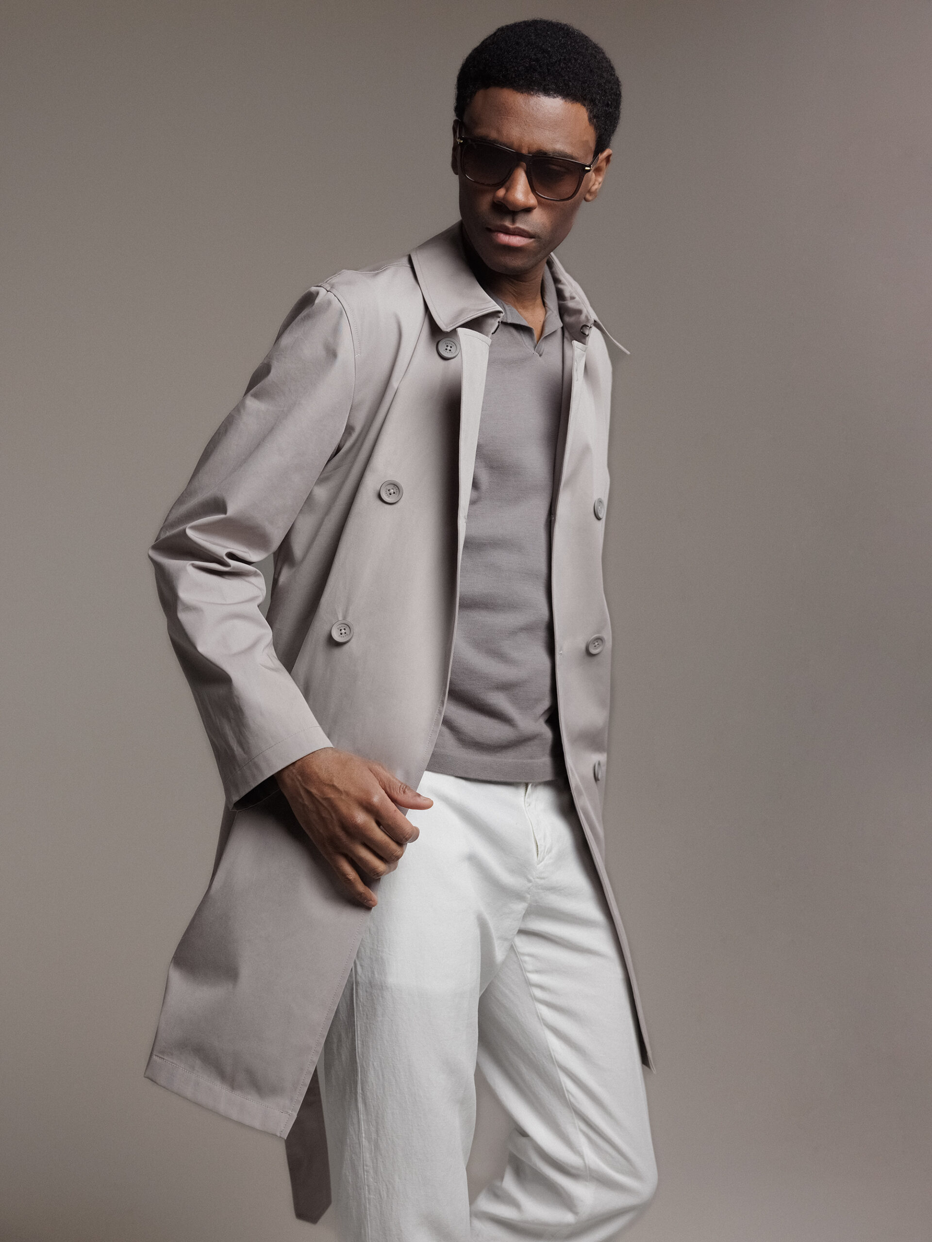 HERNO Trenchcoat Herren (9403 SAND)