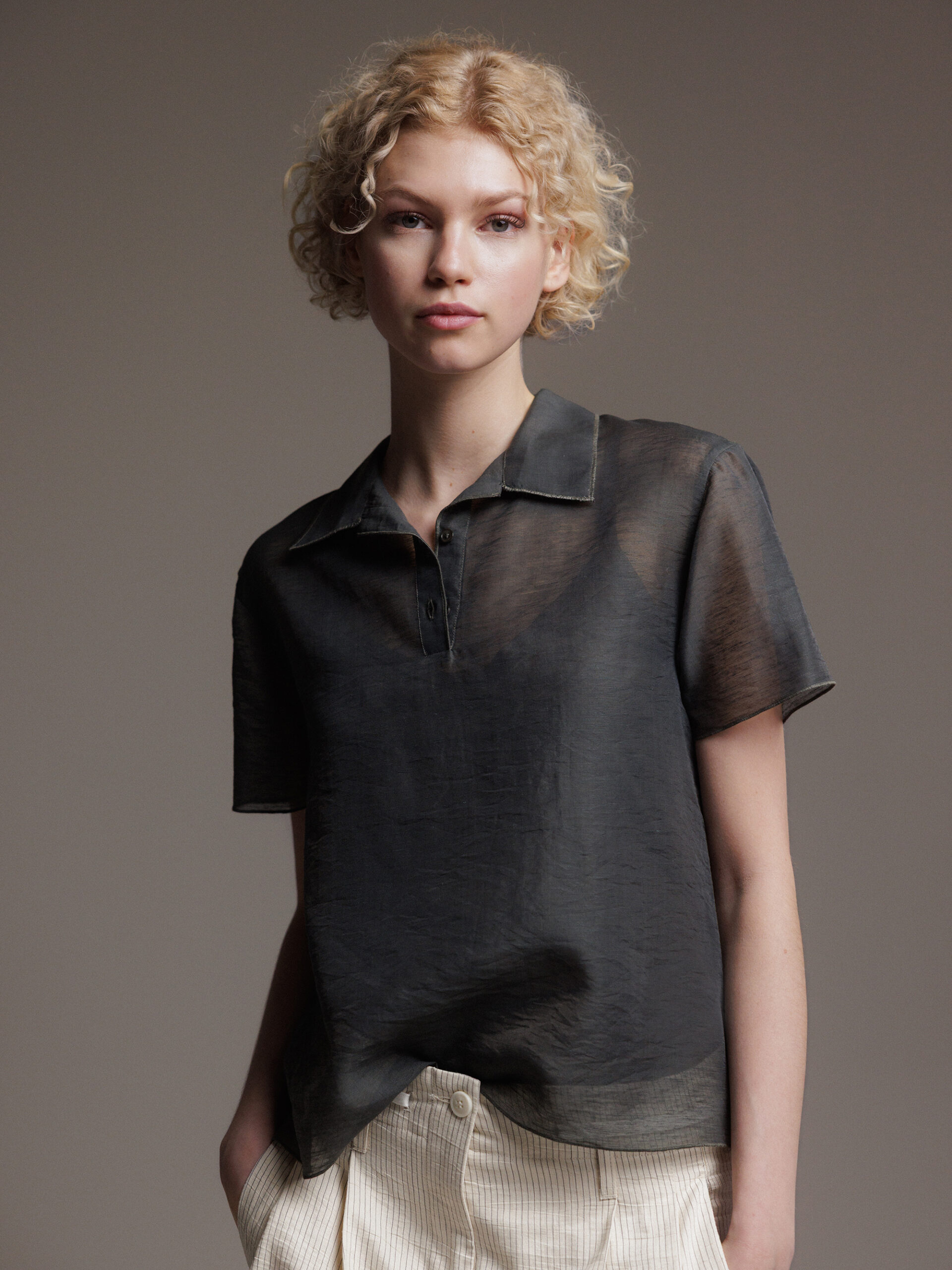 DANIELS Kurzarm- Bluse Damen (D.BRAUN)