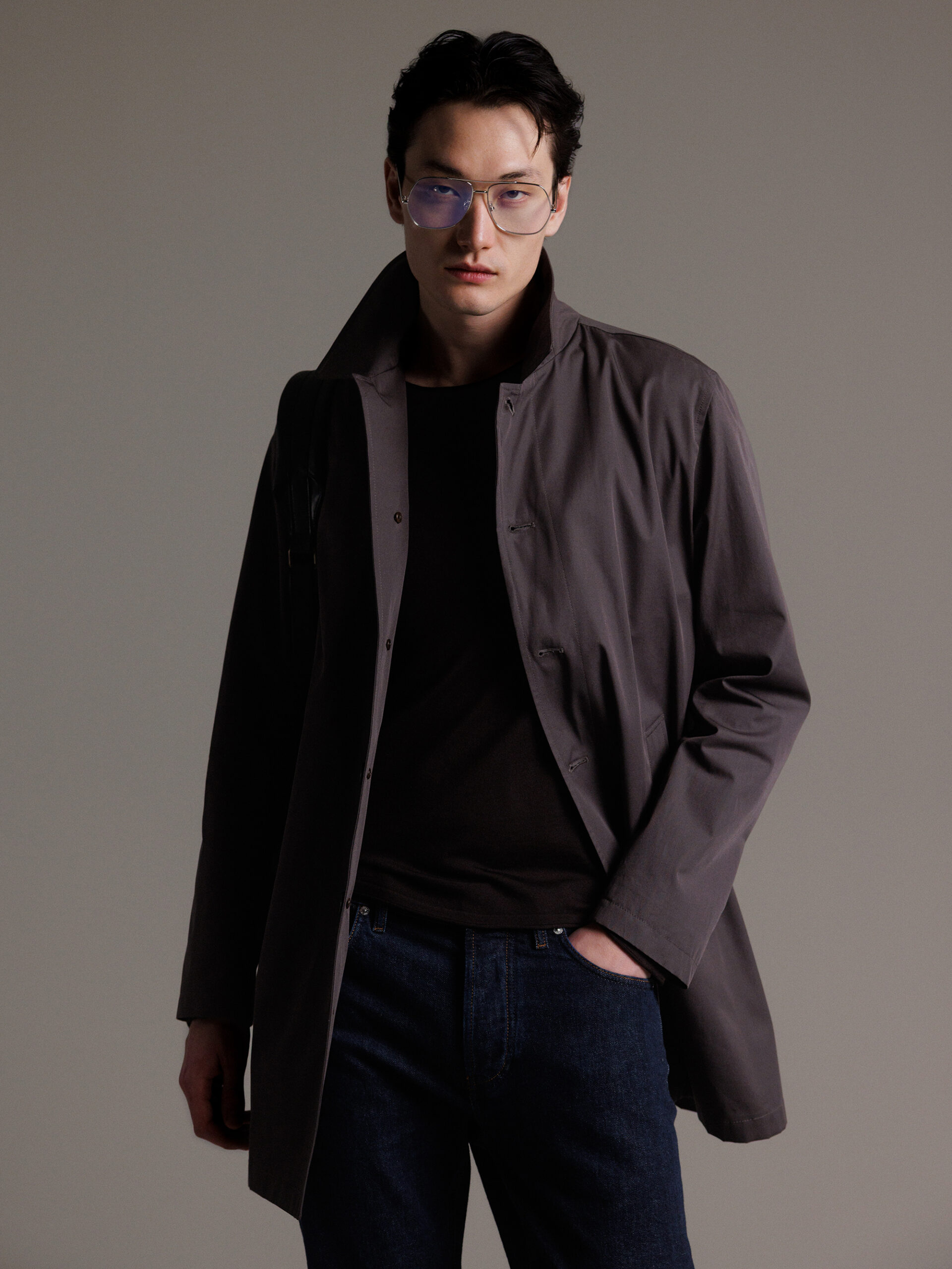 HERNO Trenchcoat Herren (8800 D BRAUN)