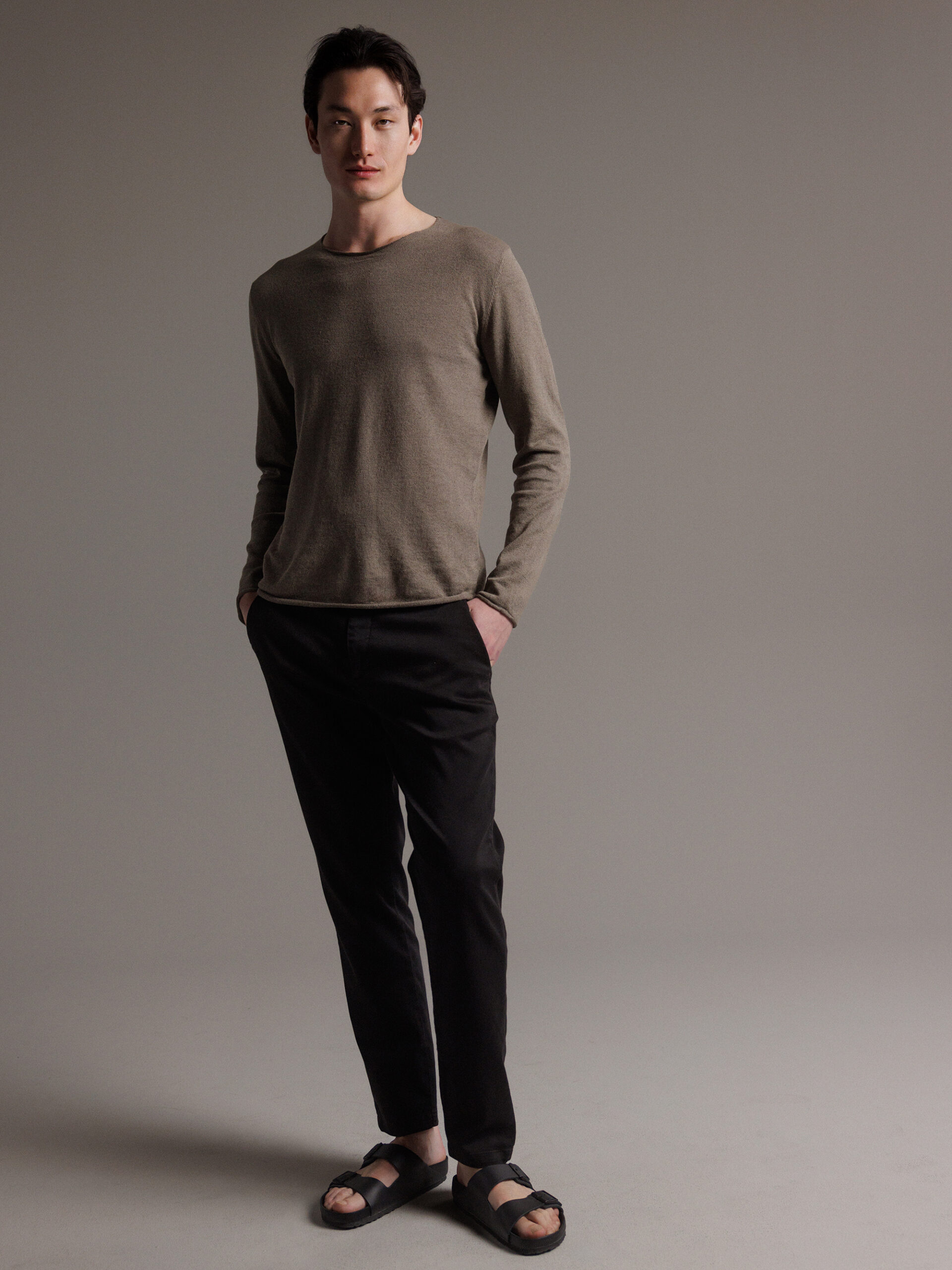 MOS MOSH Hose aus Baumwolle Herren (801 BLACK)