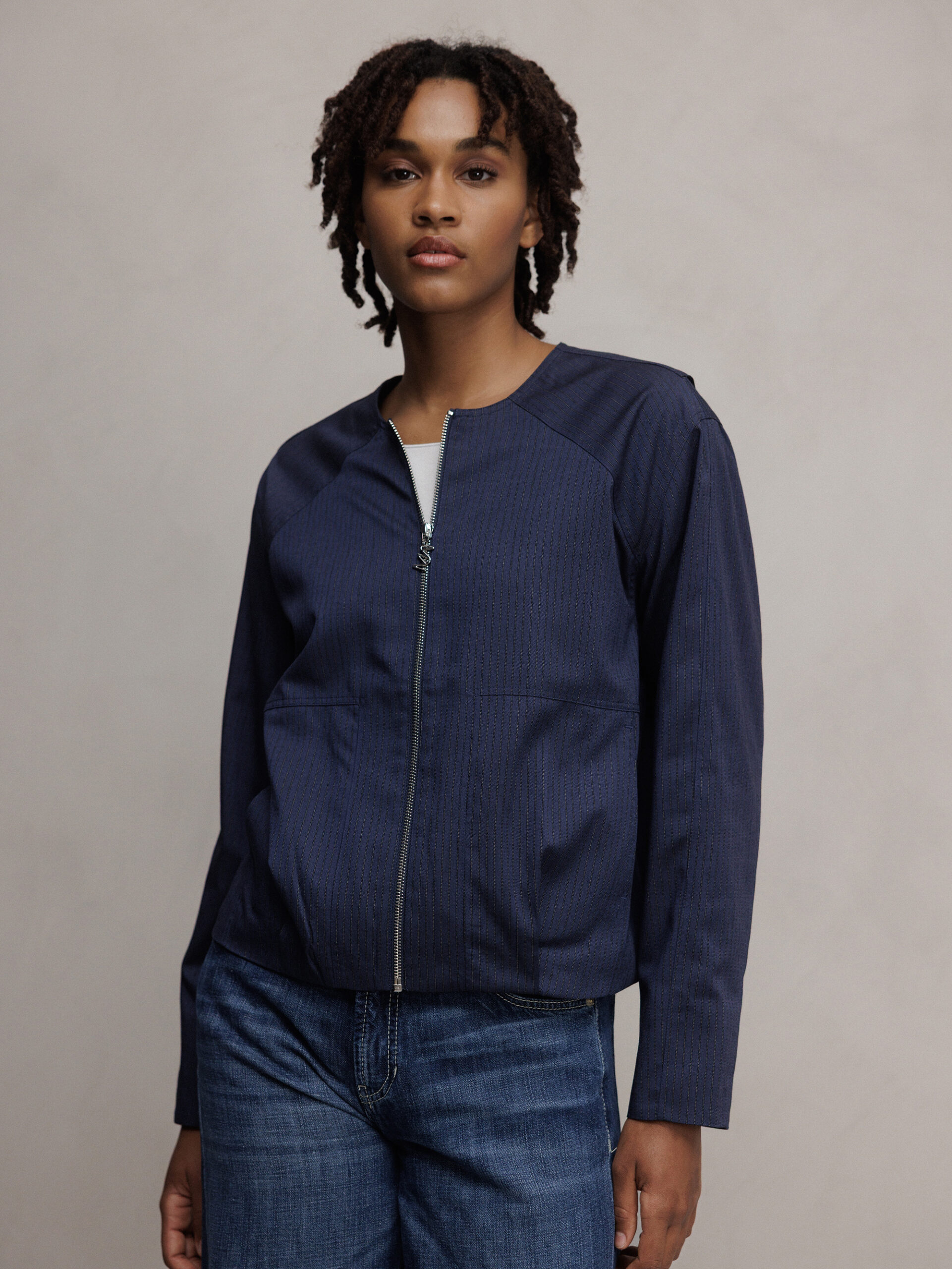 MOS MOSH Blouson Damen (845 BLUE)