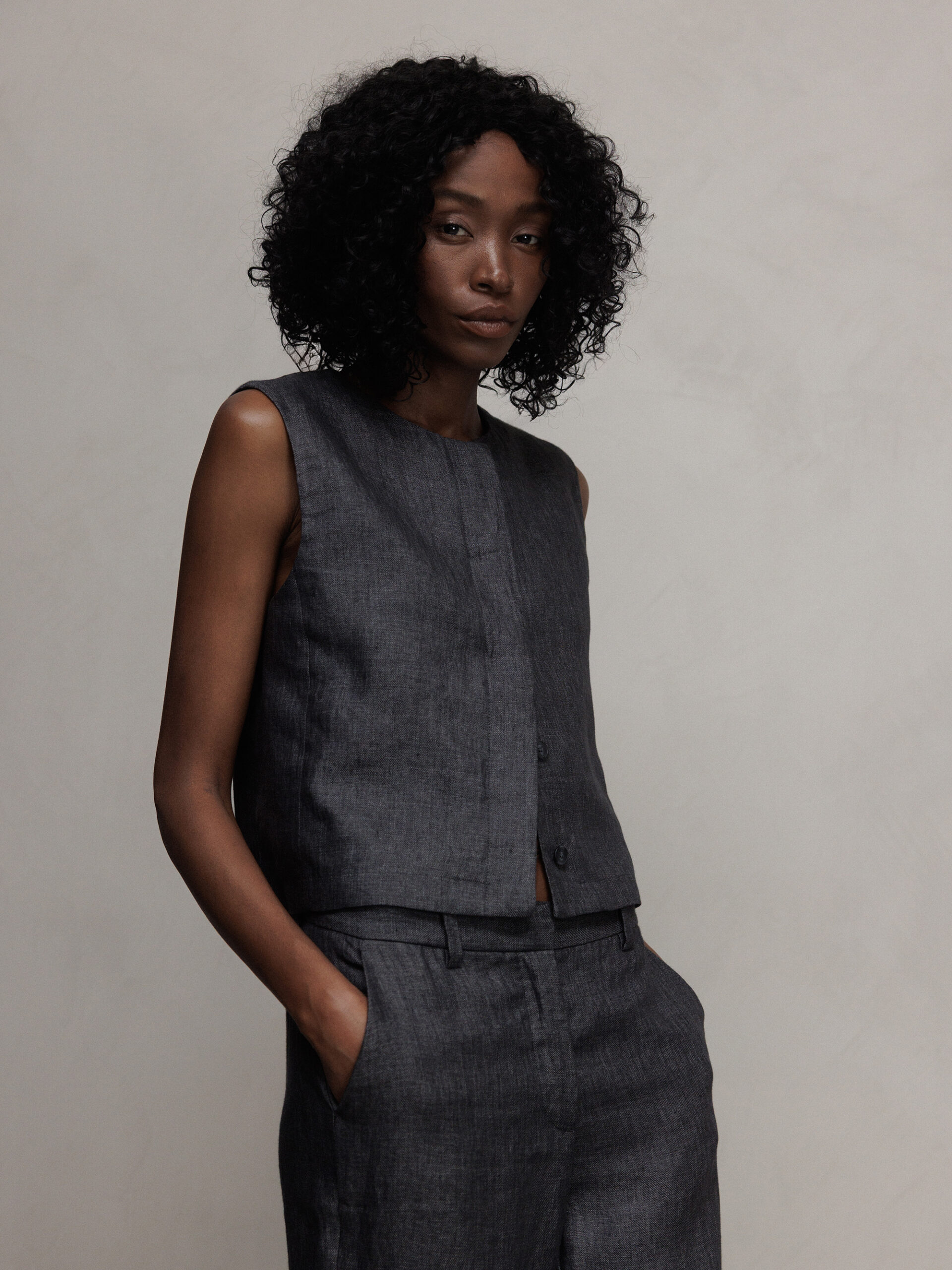 DANIELS Weste Damen (ANTHRA 45B)