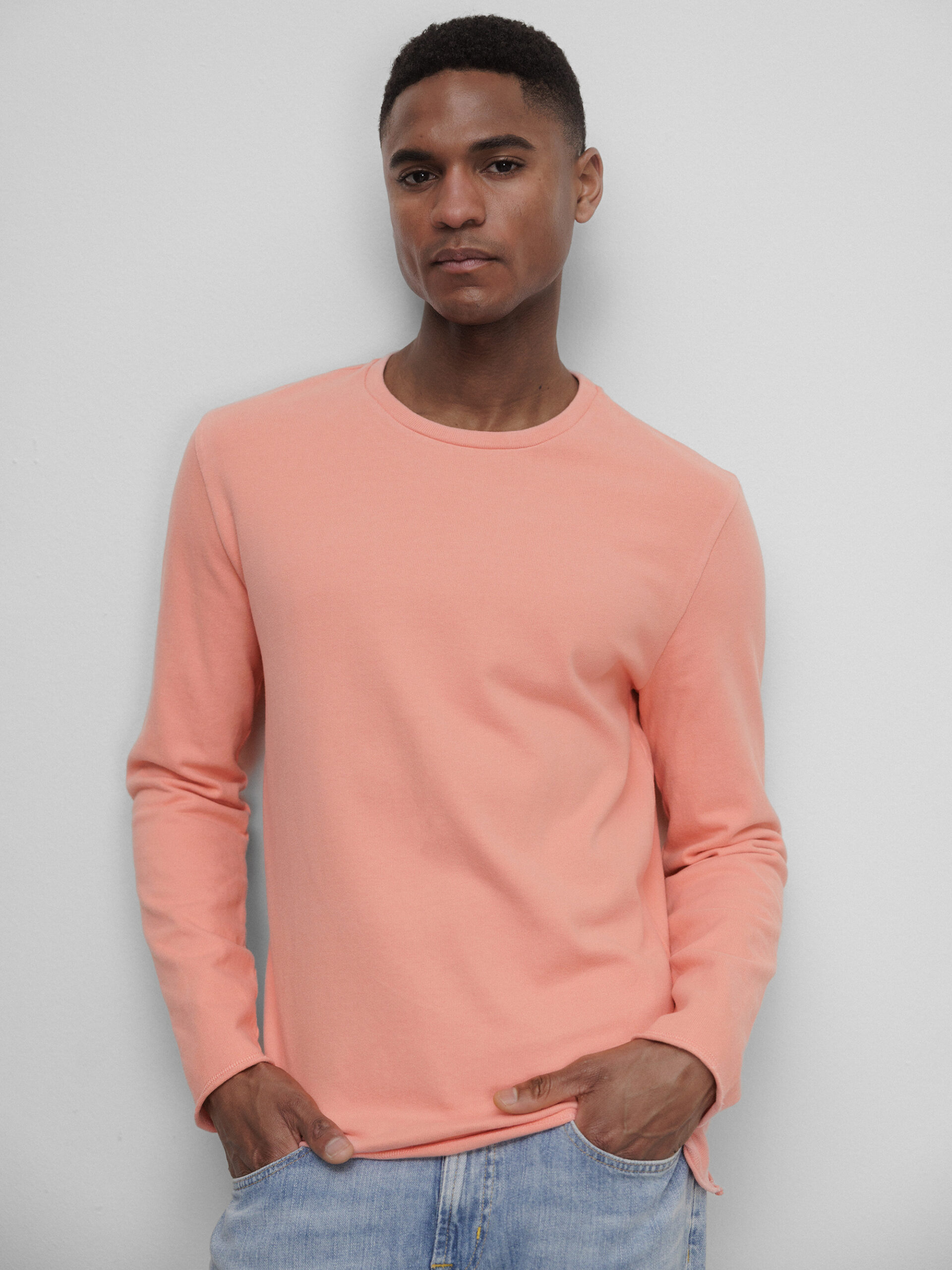 DANIELS Sweatshirt aus Baumwolle Herren (LACHS)