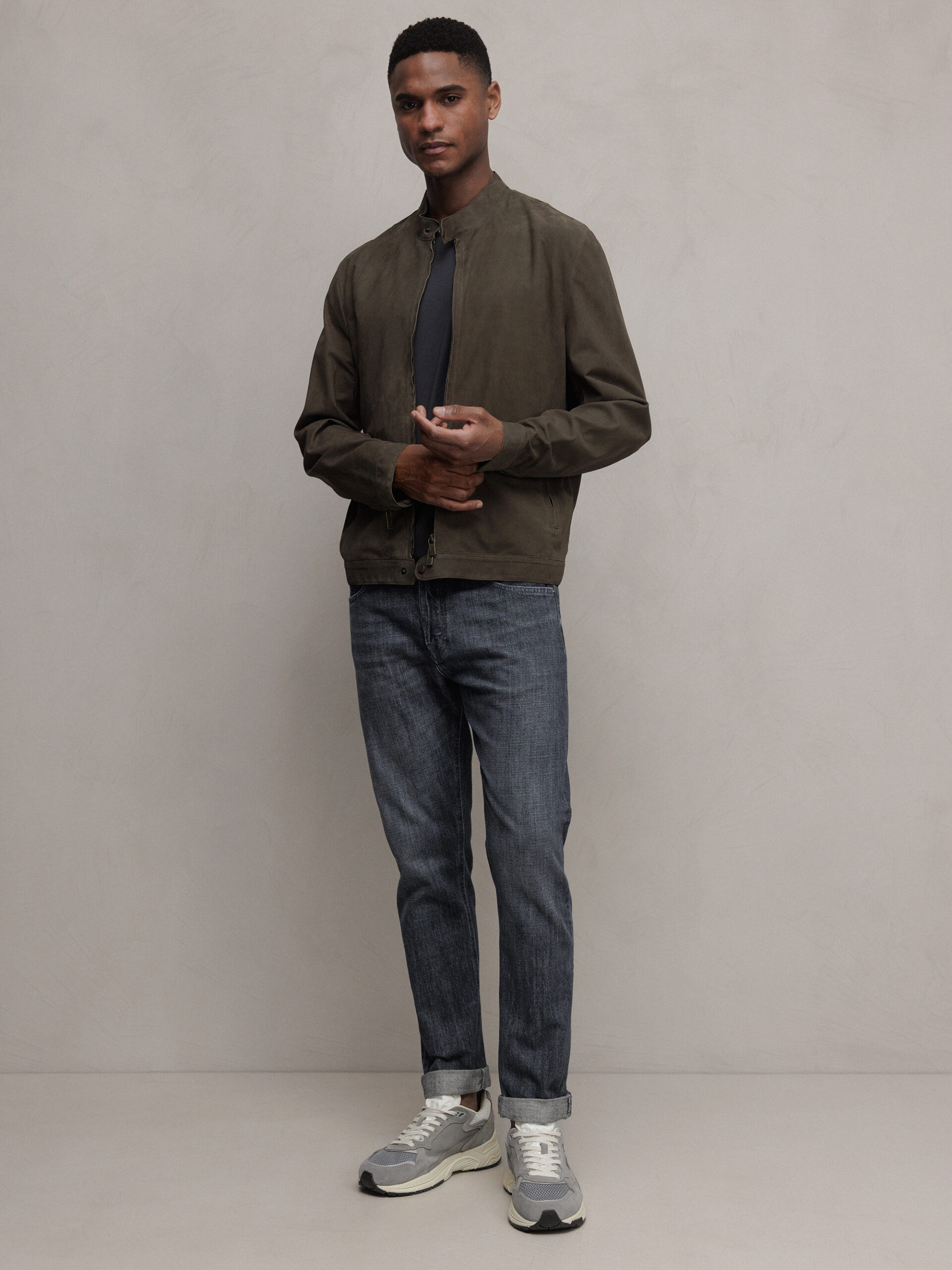 DONDUP Regular Fit Jeans Herren (800 GREY BLUE)